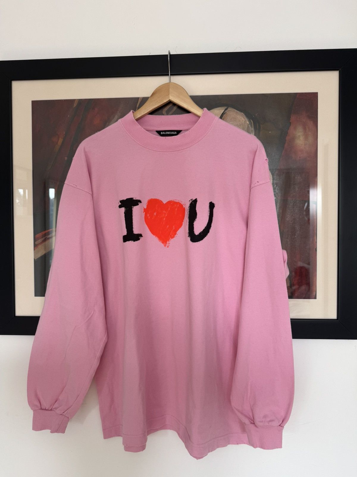 Balenciaga I Love You | Grailed