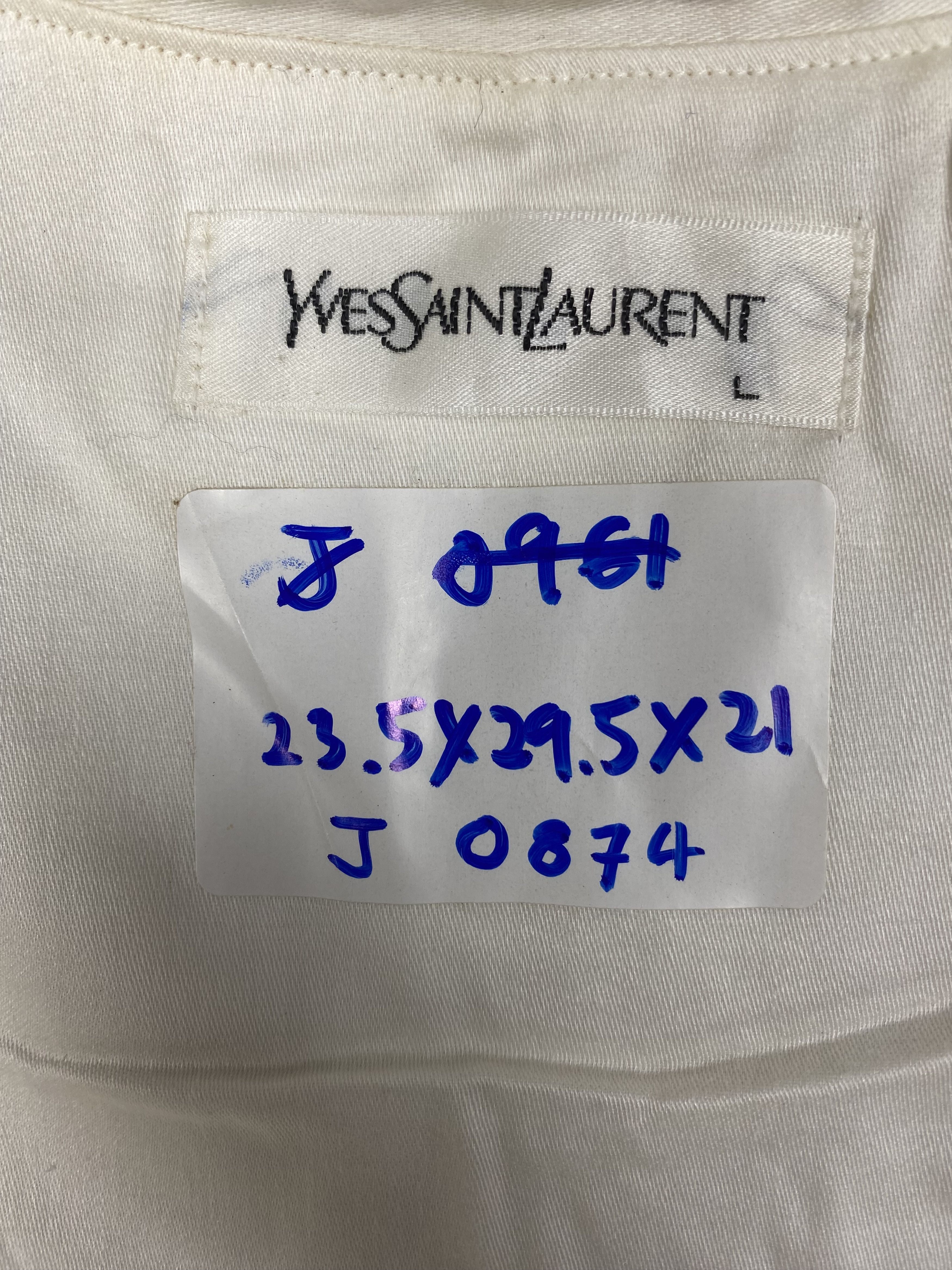 Yves Saint Laurent Vintage Yves Saint Laurent Button Jacket DJ0874 Size US L / EU 52-54 / 3 - 10 Thumbnail