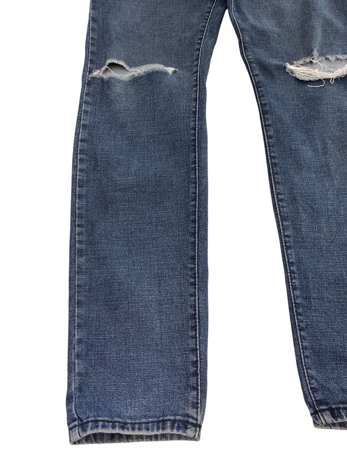 Japanese Brand Japanese Brand Distressed Style Loose Jeans Size US 32 / EU 48 - 8 Thumbnail