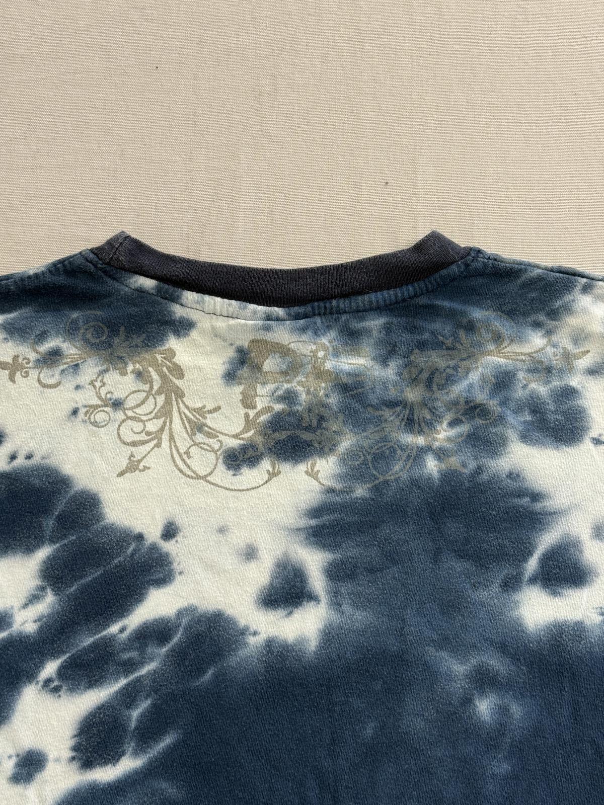 Designer Y2K Pacific Flyer Blue Tie Dye Skulls & Cupid Layers - L Size US L / EU 52-54 / 3 - 6 Thumbnail