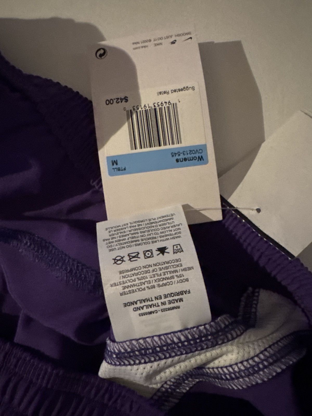 Nike Nike womens running shorts Size 28" / US 6 / IT 42 - 4 Thumbnail