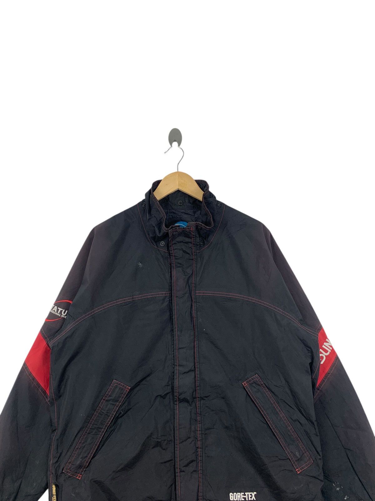 Goretex Vintage GORETEX XCR x STATUS SUNLINE Natural Distress Parka Size US XXL / EU 58 / 5 - 2 Thumbnail