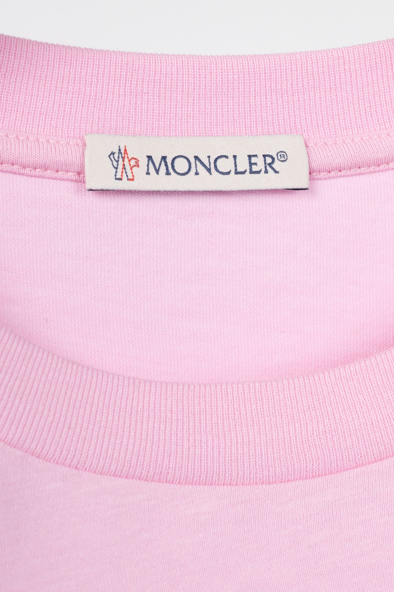 Moncler Moncler Pink Cotton Peanuts-Graphic T-Shirt Size XS / US 0-2 / IT 36-38 - 5 Thumbnail