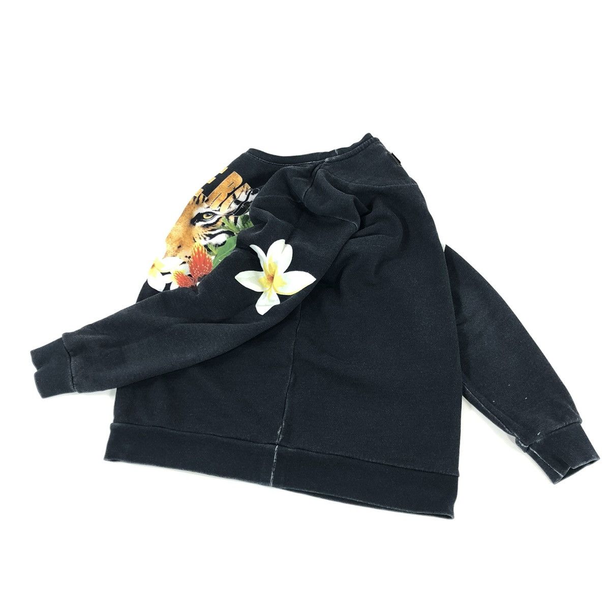 Philipp Plein Couture Jungle Rule Tiger Print Logo Long Sleeve Sweater Sweatshirt Pullover Size S / US 4 / IT 40 - 1 Thumbnail