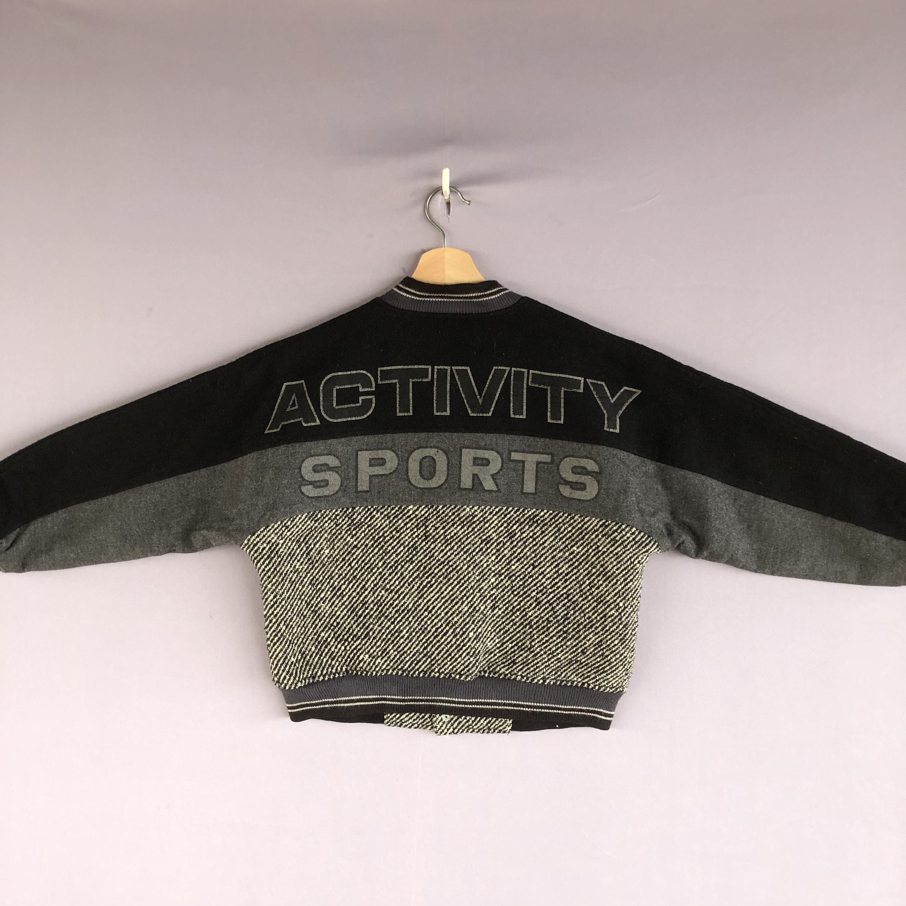 Vintage Vintage Activity Sports Wool Varsity Baseball Jackets Size S / US 4 / IT 40 - 3 Thumbnail