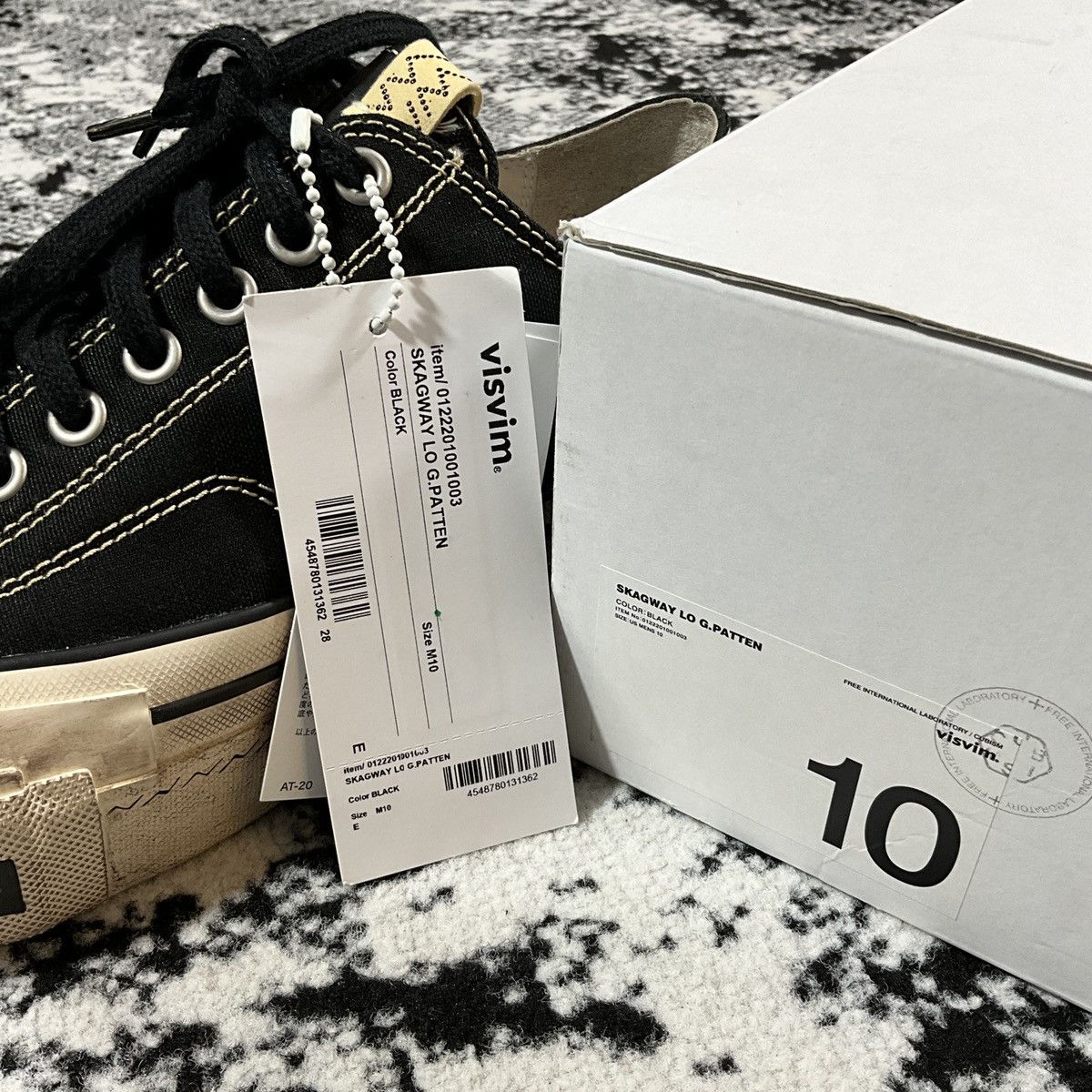 Visvim VISVIM SKAGWAY LO G.PATTEN 0122201001003 Size US 10 / EU 43 - 13 Thumbnail