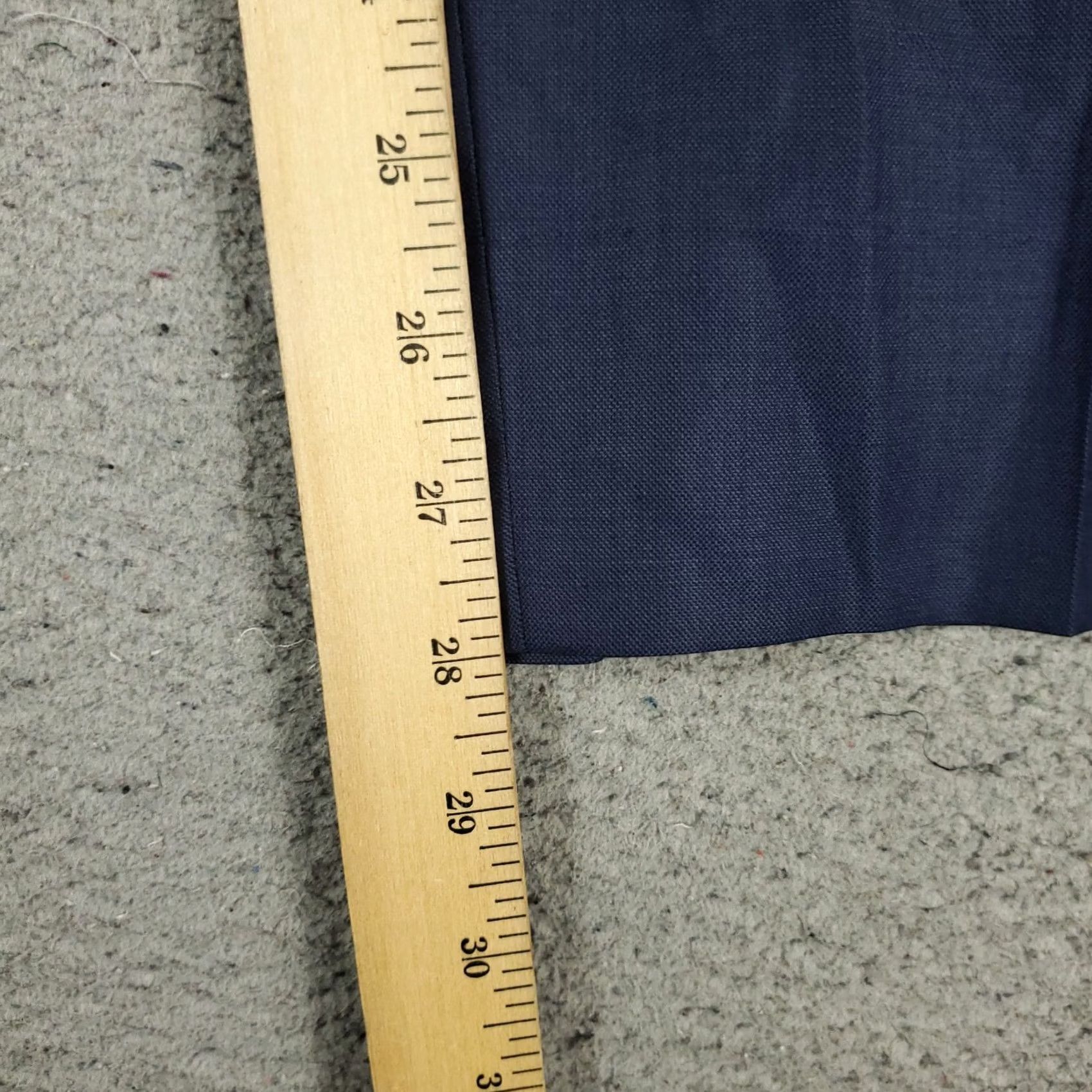 Peter Millar Peter Millar Pants Mens 42x28 Blue Dress Flat Front Trousers Slacks Chino Wool Regular Straight Size US 42 / EU 58 - 5 Thumbnail
