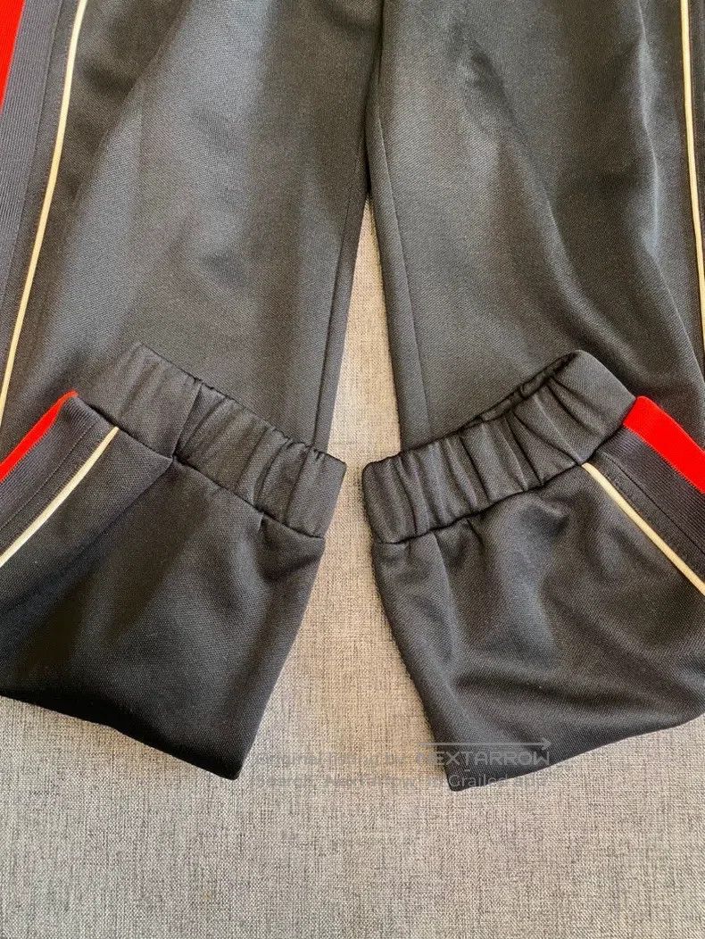 Gucci Gucci SizeXS Striped elastic waist lila embroidered casual Size US 29 - 4 Thumbnail