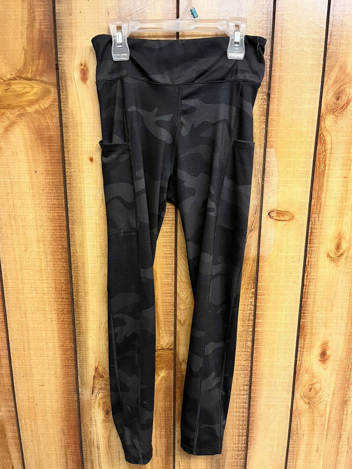 Aeropostale Grey and black marble style leggings Size 27" / US 4 / IT 40 - 1 Thumbnail