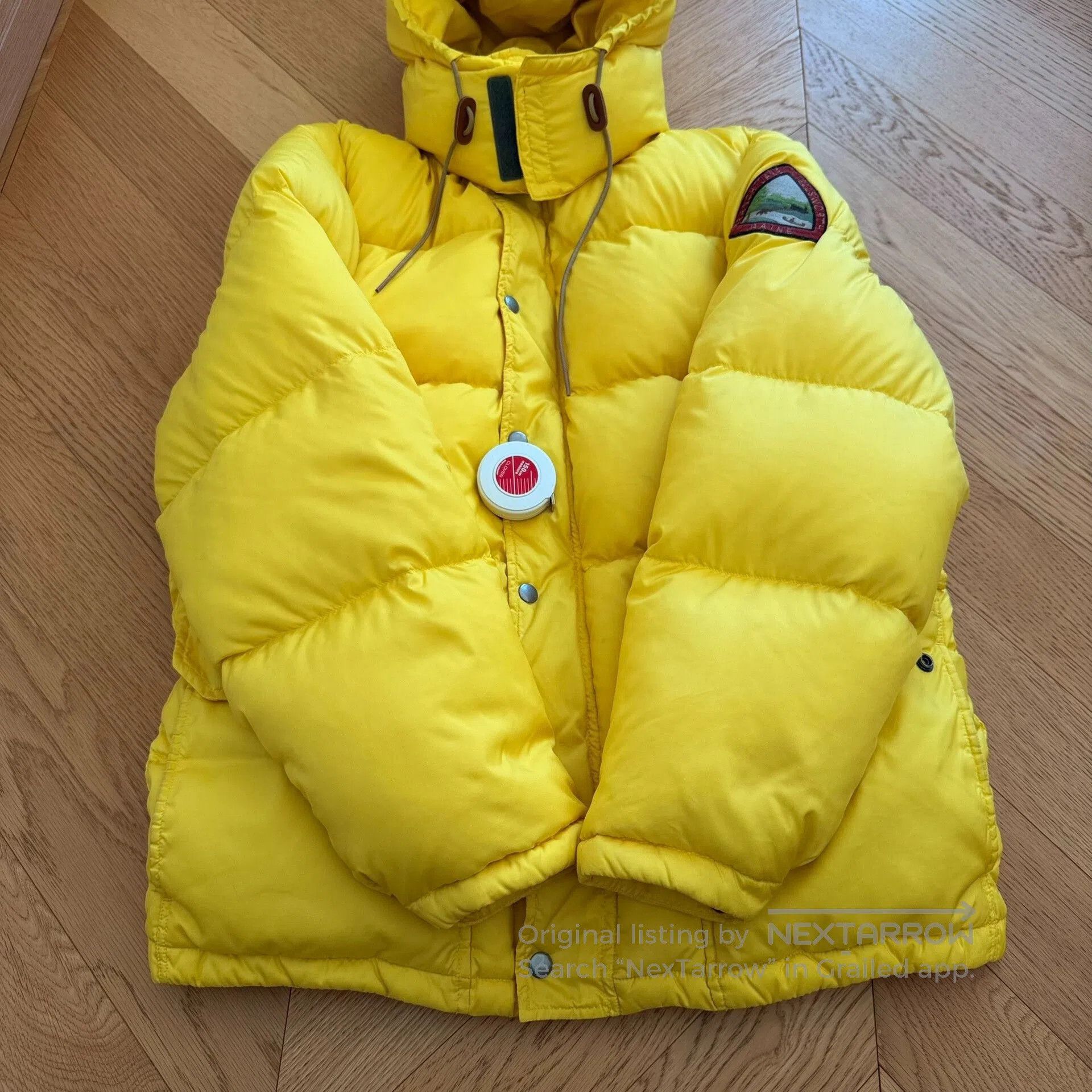 Rugby Ralph Lauren Yellow Hooded Puffer Jacket RL Rugby. Size US S / EU 44-46 / 1 - 2 Thumbnail
