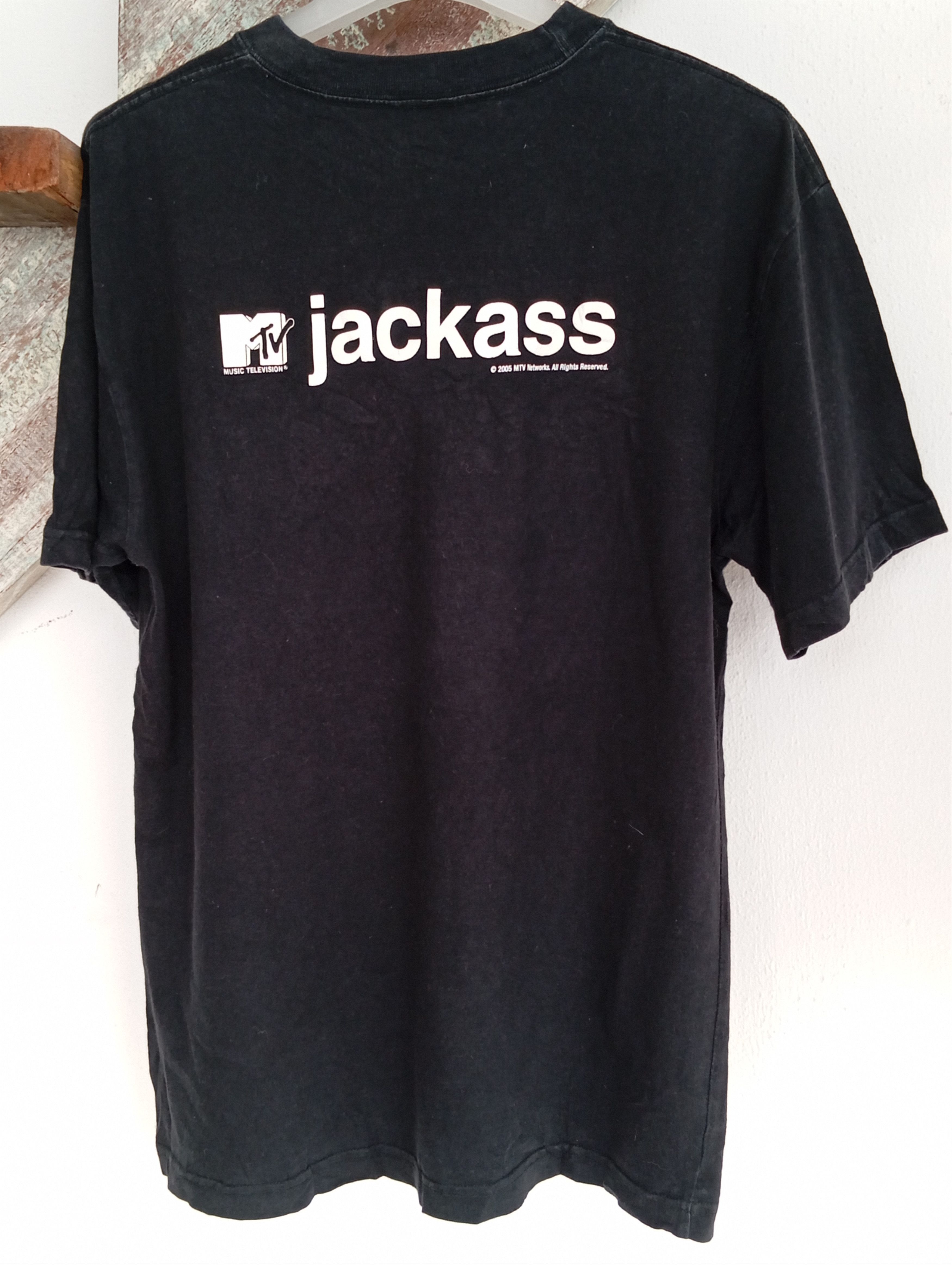 Mtv × Vintage Vintage MTV Jackass 2005 Promo tee Size US M / EU 48-50 / 2 - 10 Thumbnail