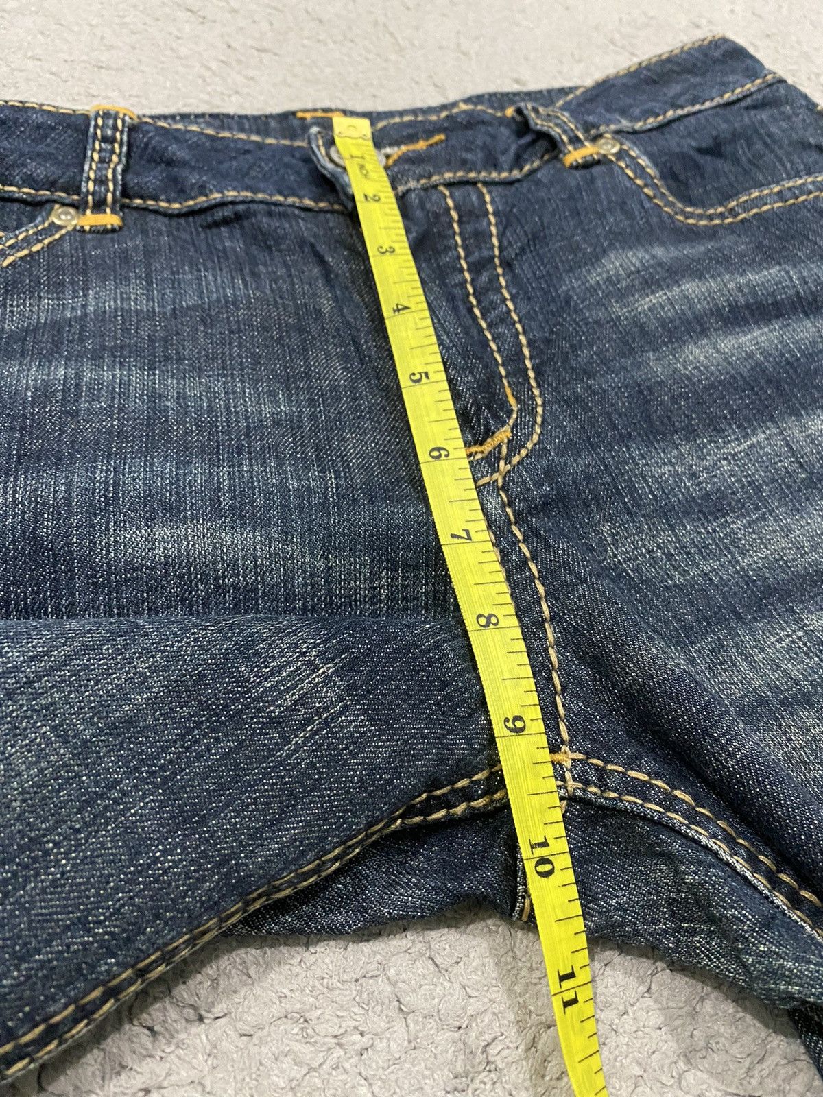 Masaki Matsushima Masaki Matsushima Flare Low Rise Stone Wash Designer Jeans Size US 30 / EU 46 - 17 Thumbnail