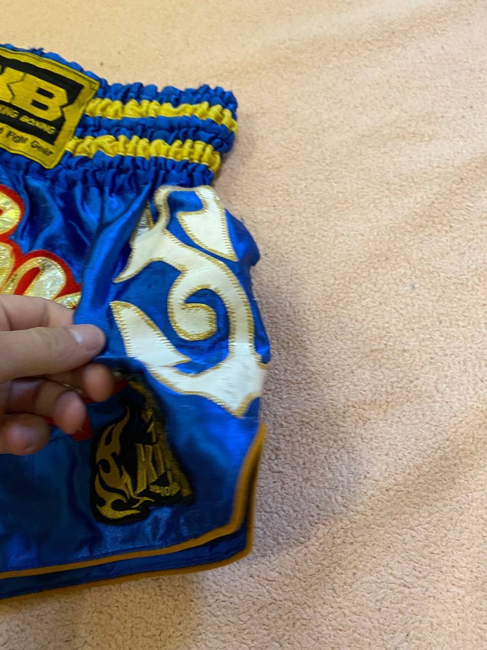Japanese Brand × Vintage Thaiboxing vintage Thai boxing shorts Muay Thai Size US 30 / EU 46 - 7 Thumbnail