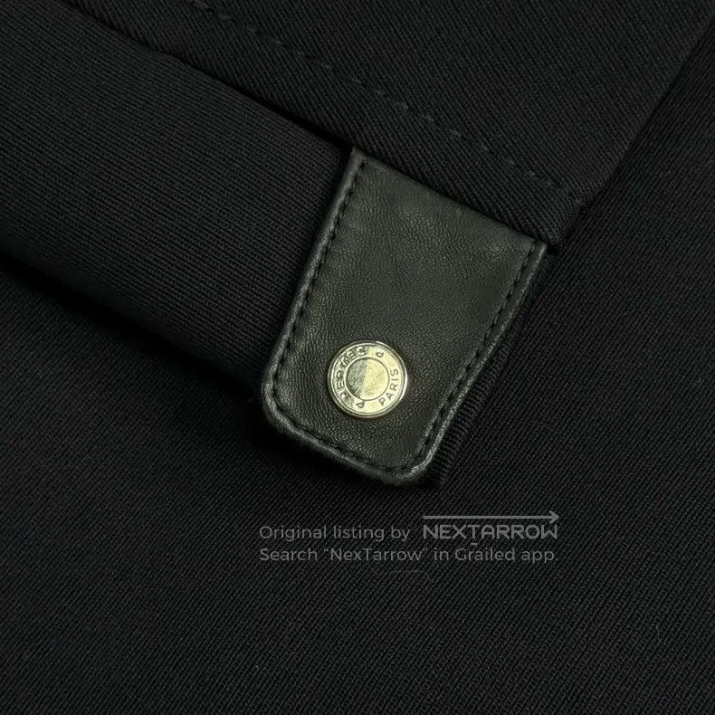 Hermes Hermes Blue-Black Wool Overcoat Size S / US 4 / IT 40 - 7 Thumbnail