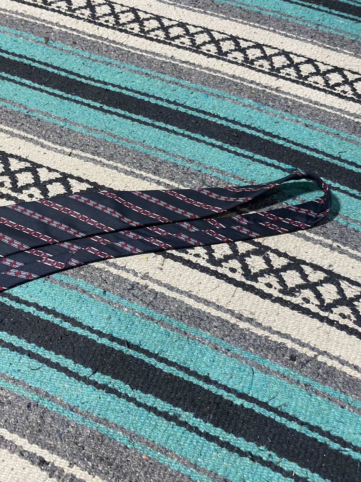 Celine Celine Chain Pattern tie Size ONE SIZE - 4 Thumbnail