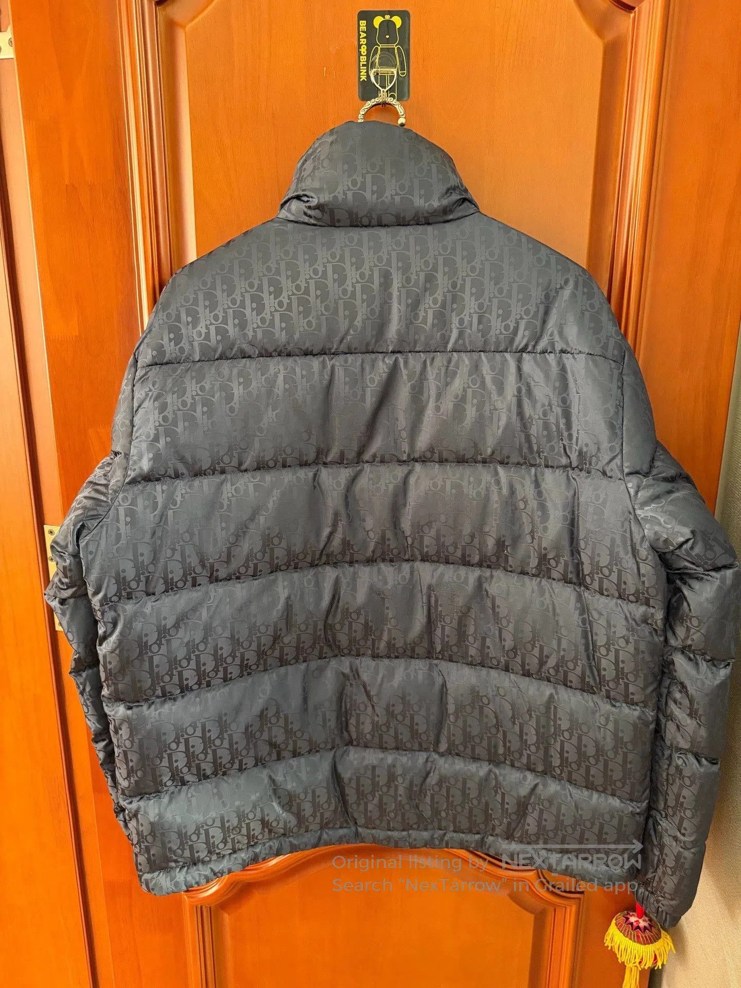 Dior dior navy blue logo puffer jacket. Size US L / EU 52-54 / 3 - 2 Thumbnail