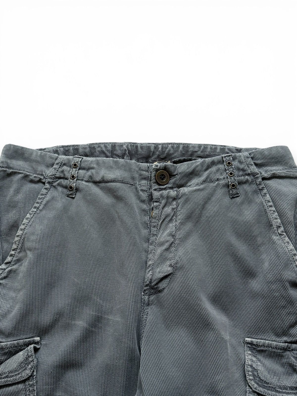 Just Cavalli 2000s Cavalli Corduroy Bondage Cargo Pants Size US 30 / EU 46 - 5 Thumbnail