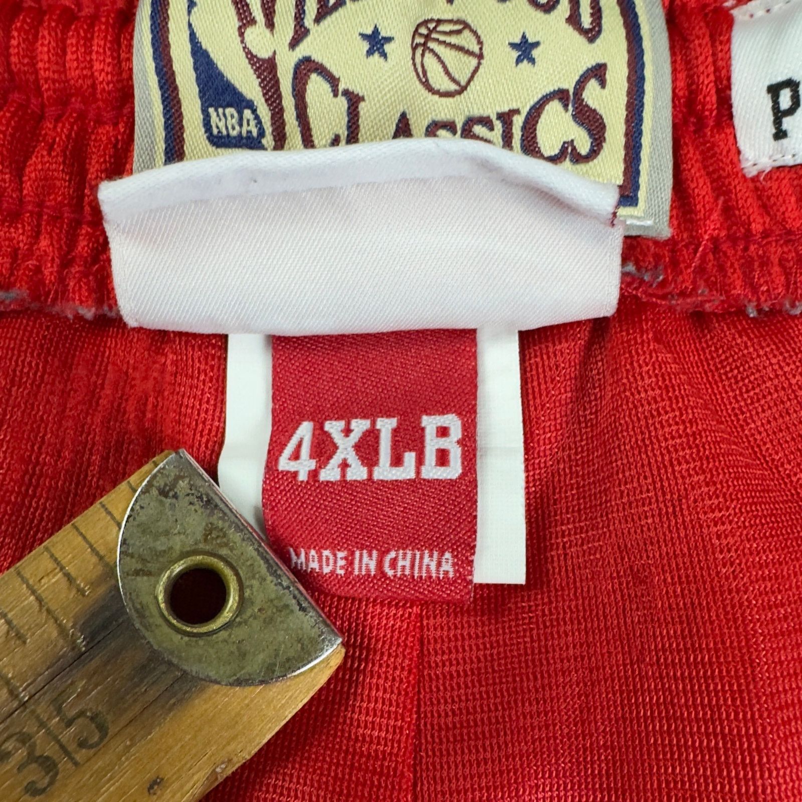 NBA Mitchell & Ness NBA 76ers Hardwood Classics Shorts 4XL Size US 41 - 6 Thumbnail