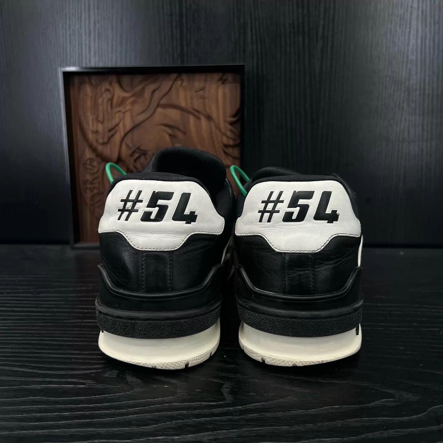 Louis Vuitton LV Trainer Black Cement US7/EUR41 Original Box Size US 8 / EU 41 - 7 Thumbnail