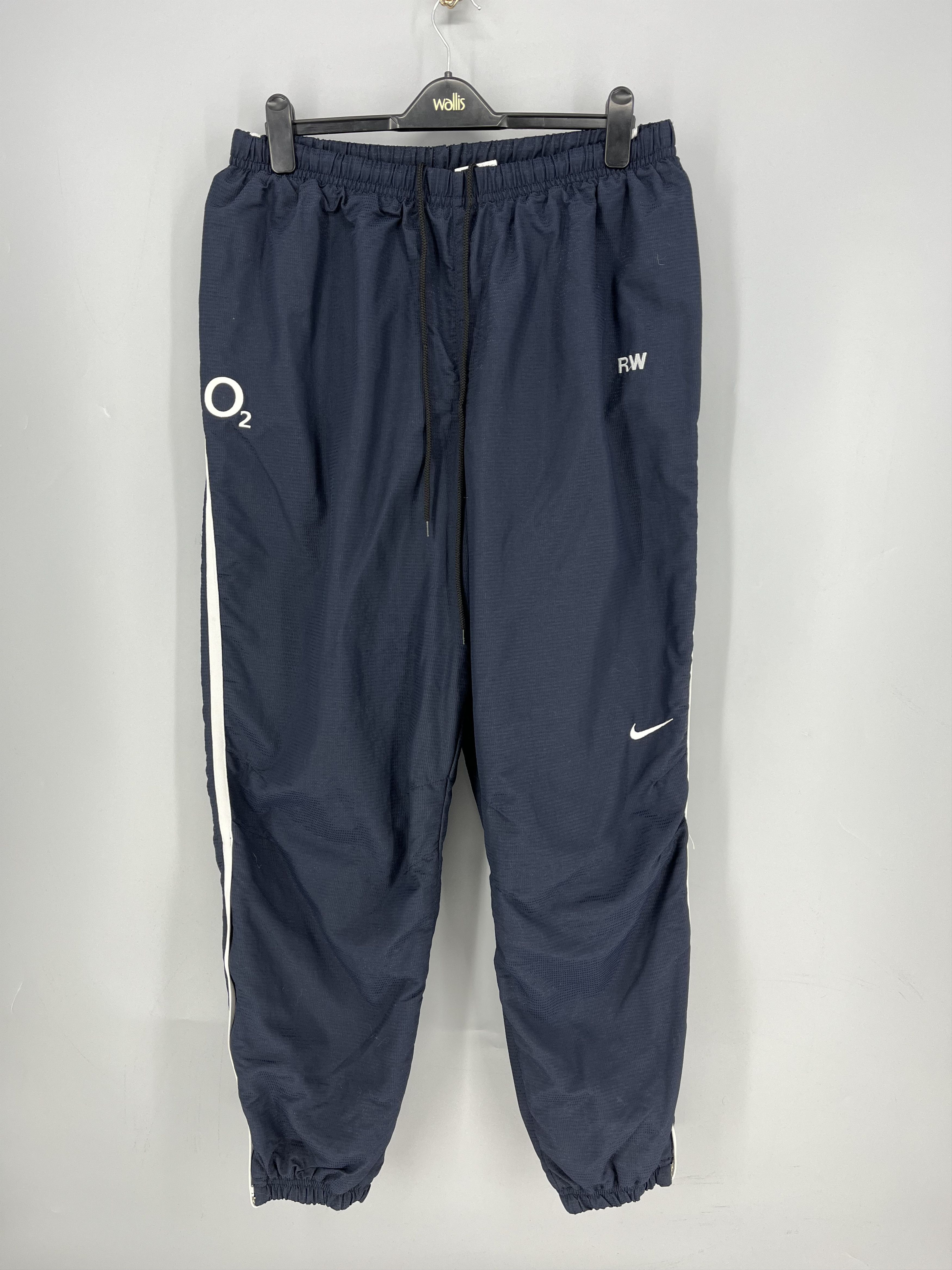 Nike Vintage 90s Nike O2 RW. Nylon Baggy Y2K Drill Pants Size US 36 / EU 52 - 1 Thumbnail