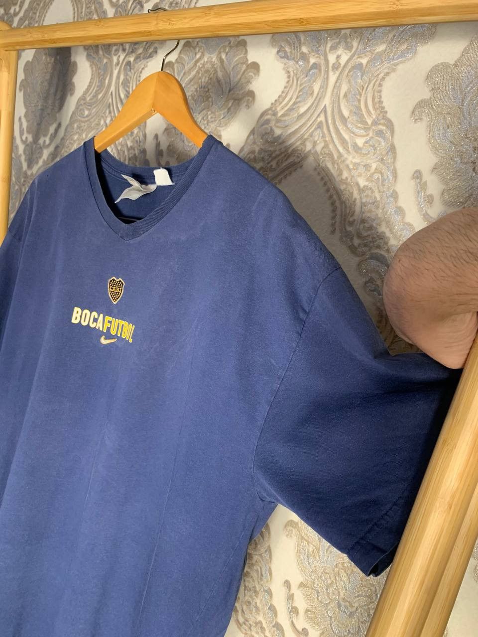 Nike × Vintage VERY RARE NIKE FC BOCA JUNIORS ARGENTINA SOCCER JERSEY Y2K Size US XL / EU 56 / 4 - 10 Thumbnail