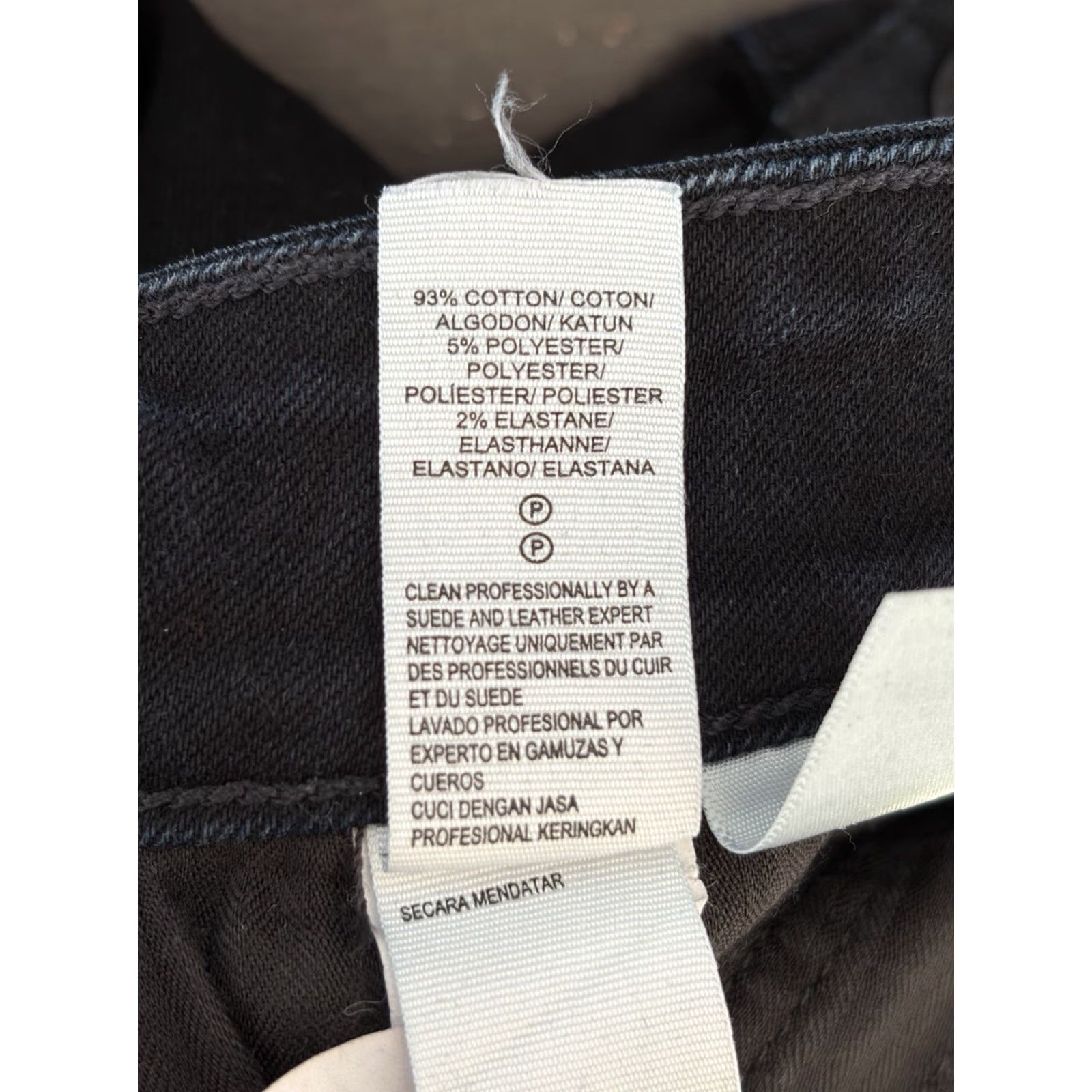 Lucky Brand Lucky Brand Lolita Skinny Jeans Black Denim 2 Regular Women Slim 5-Pocket Distressed Stretch Size 26" / US 2 / IT 38 - 8 Thumbnail