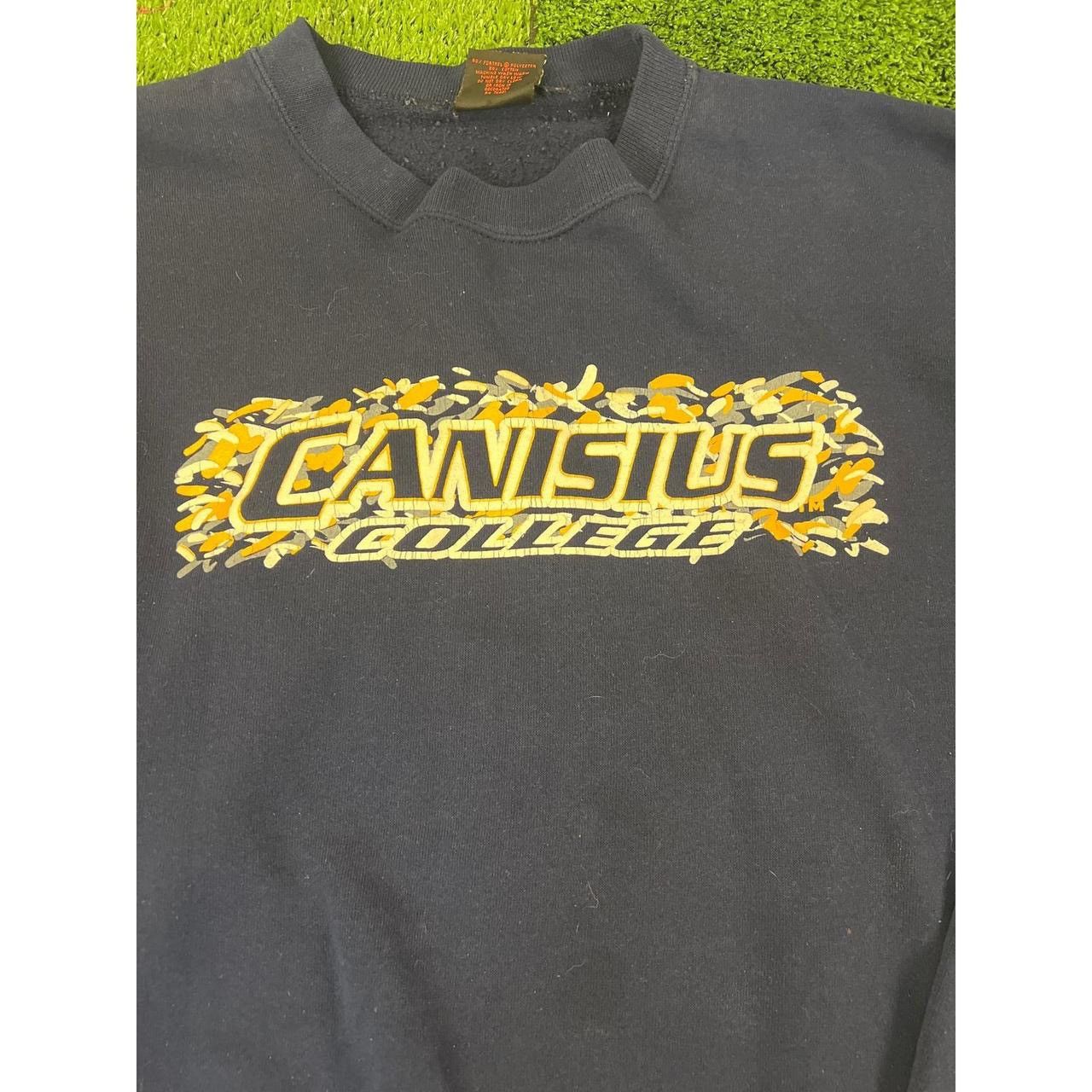 Vintage Vintage Canisius College Sweatshirt Mens Large Navy Size US L / EU 52-54 / 3 - 3 Thumbnail