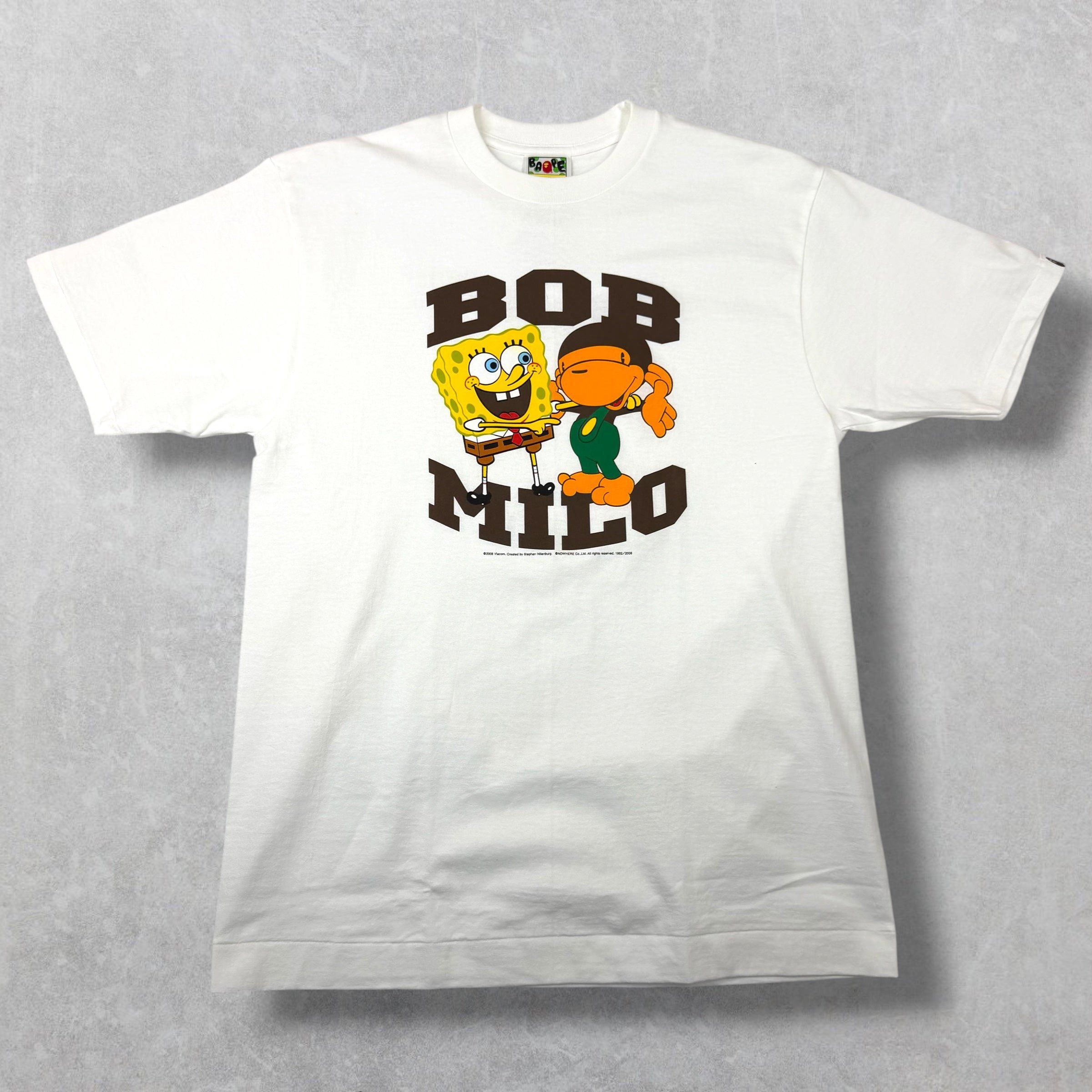Bape Bape Spongebob Milo Bob Tee M Size US M / EU 48-50 / 2 - 1 Thumbnail