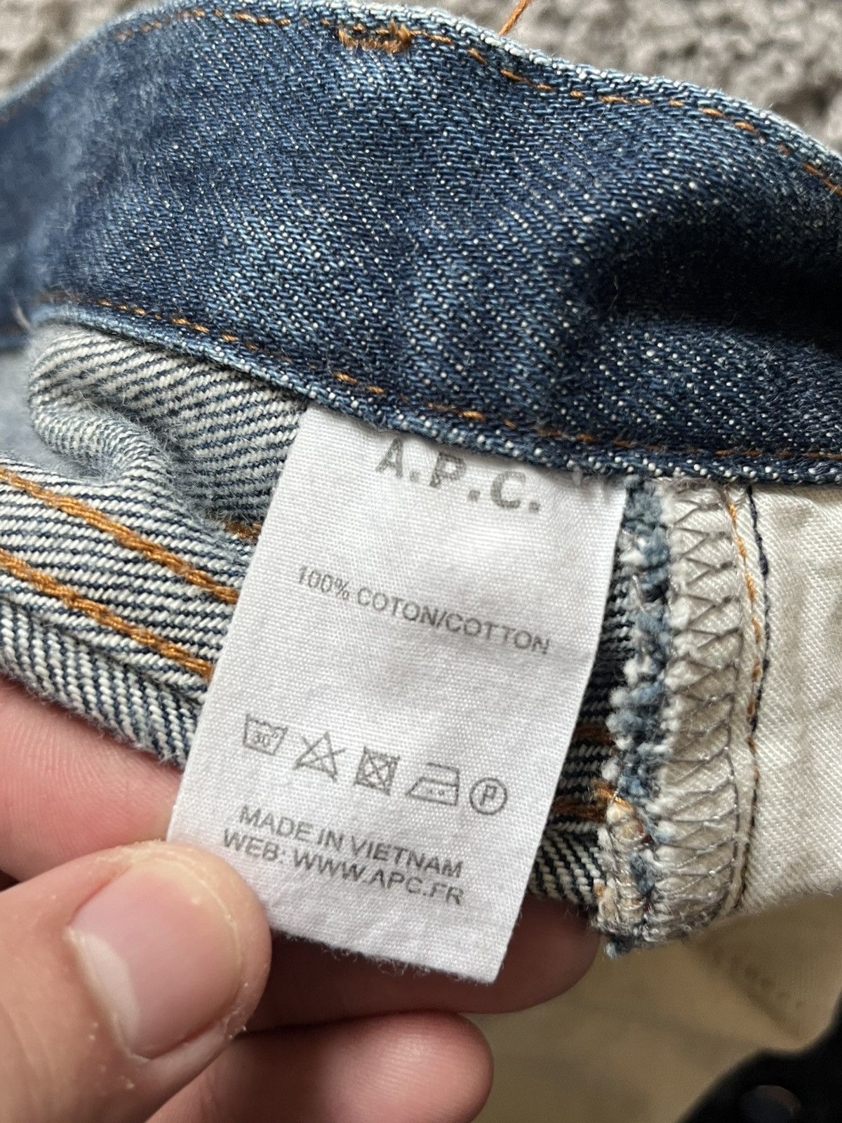 A.P.C. A.P.C. (APC) Jeans Selvedge Size US 33 - 5 Thumbnail