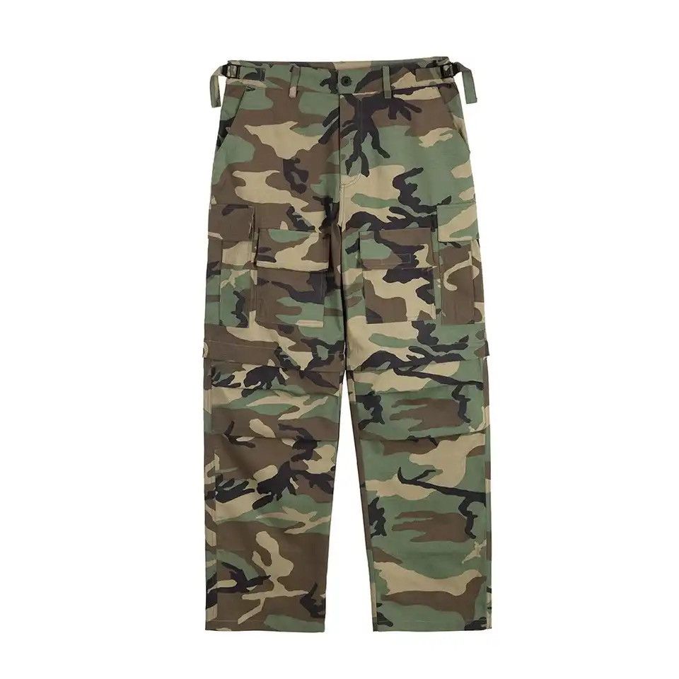Japanese Brand × Vintage Y2k Knee Detachable Multi-pockets Camouflage Cargo Pants Size US 36 / EU 52 - 4 Thumbnail