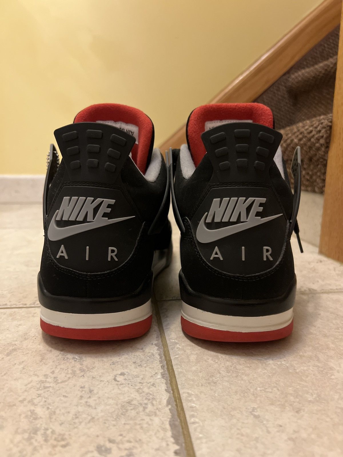 Jordan Brand Bred 4 Size 13 2019 Release Size US 13 / EU 46 - 5 Thumbnail
