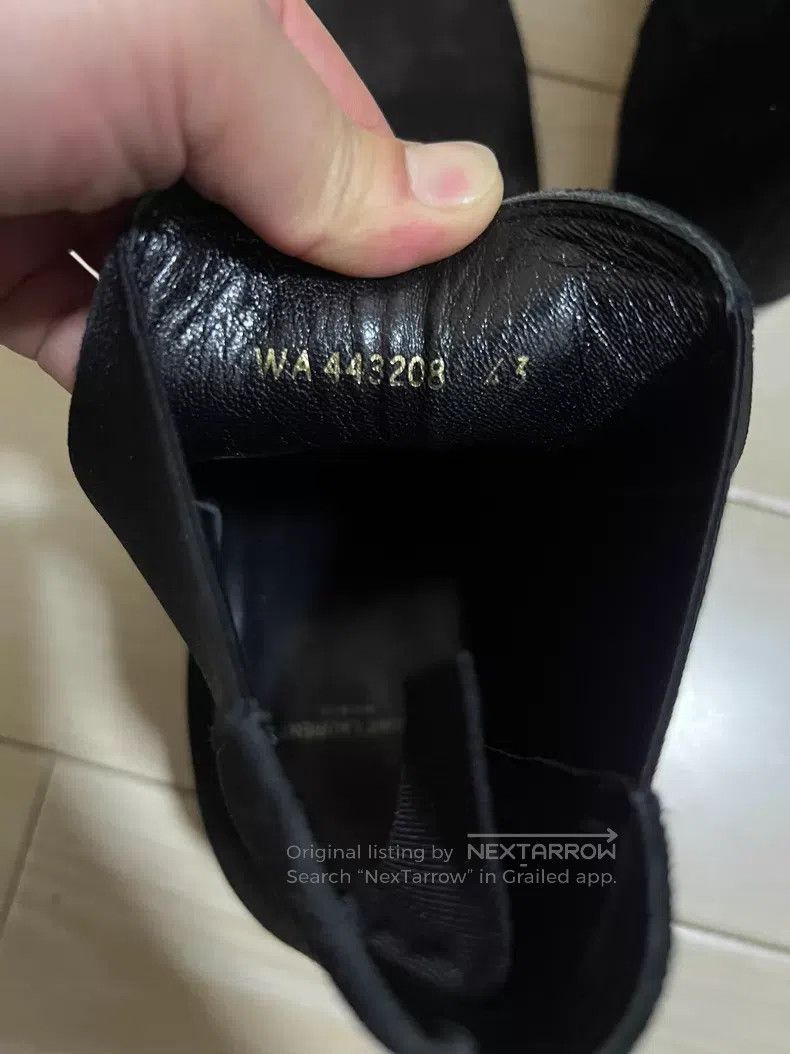 Saint Laurent Paris Saint Laurent Paris Black Suede Chelsea Boots Size US 10 / EU 43 - 4 Thumbnail