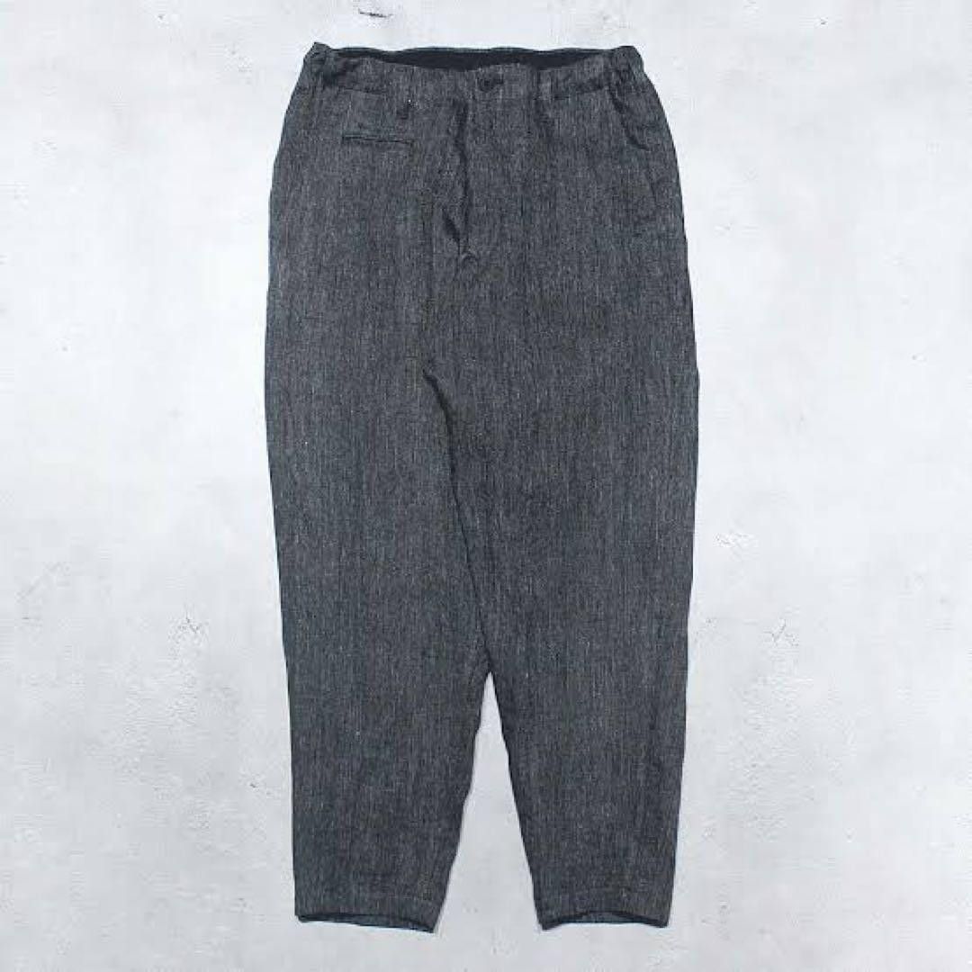 Yohji Yamamoto Yohji Yamamoto 2024SSLOOK5 Linen Gabber Pants Size US 35 - 7 Thumbnail