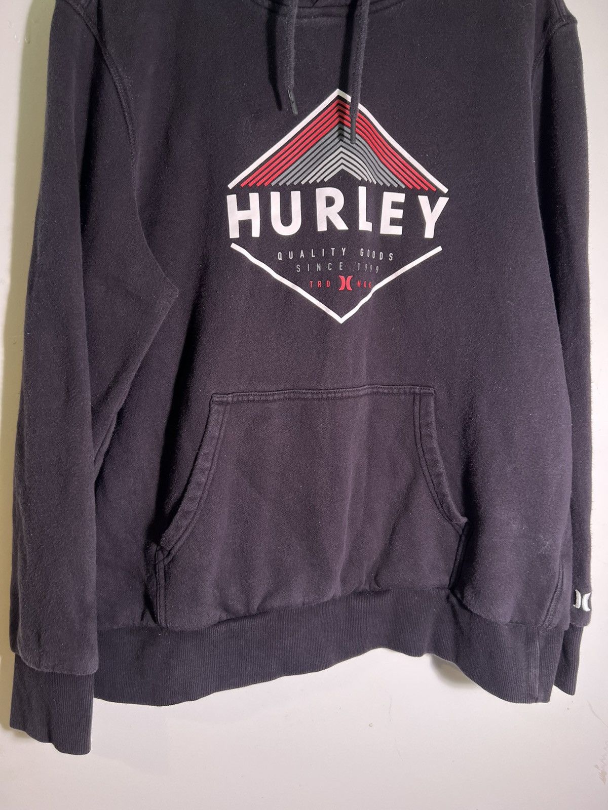 Vintage Y2K 2000’s VTG Vintage Hurley Streetwear Retro Goth Hoodie Size US L / EU 52-54 / 3 - 4 Thumbnail
