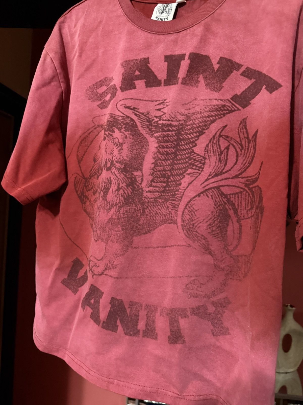 Saint Vanity Saint Vanity Faded Tee Size Medium Size US M / EU 48-50 / 2 - 2 Thumbnail