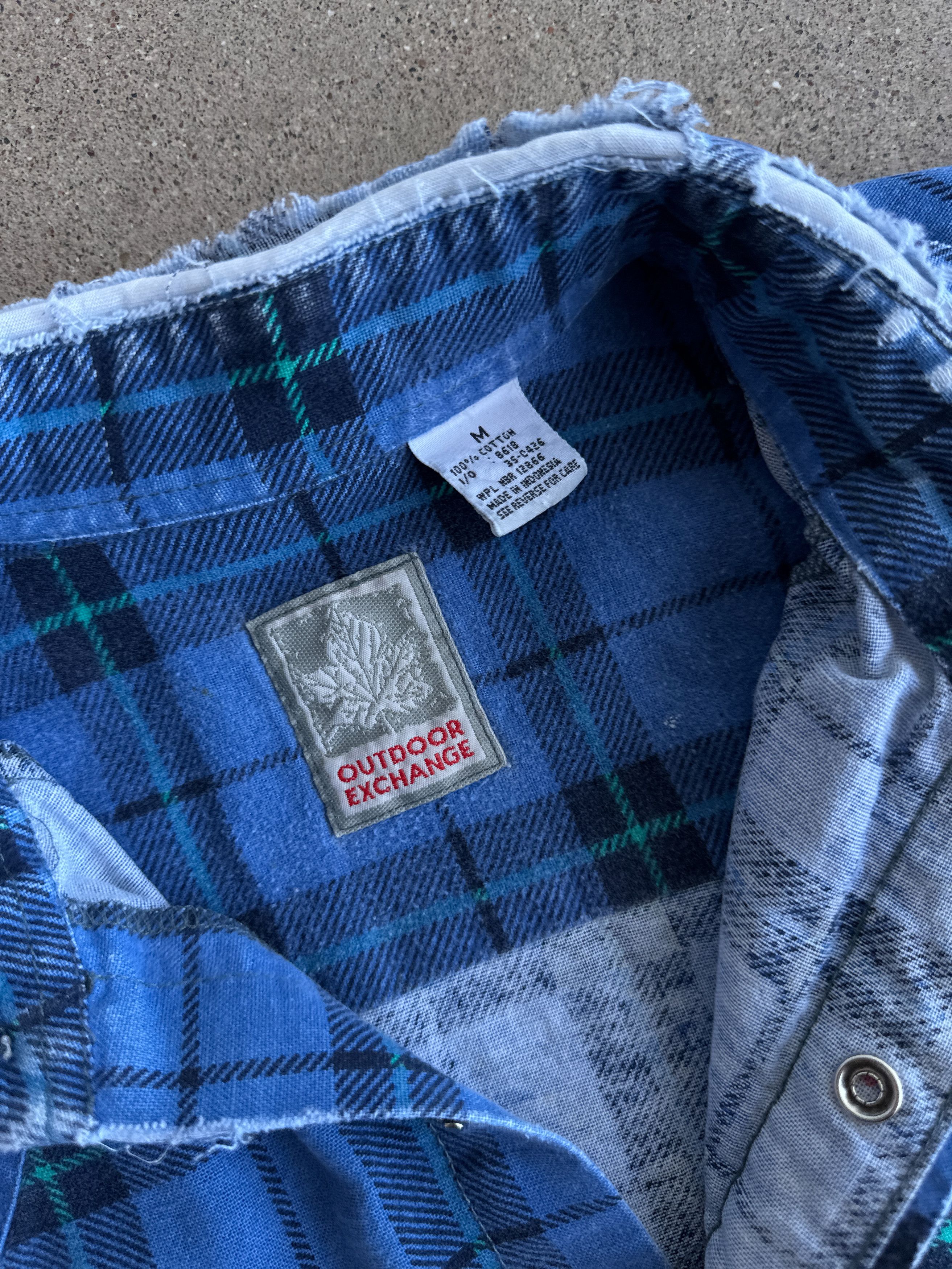 Vintage Vintage 90s Outdoor Exchange Western Plaid Flannel Shirt M Size US M / EU 48-50 / 2 - 3 Thumbnail
