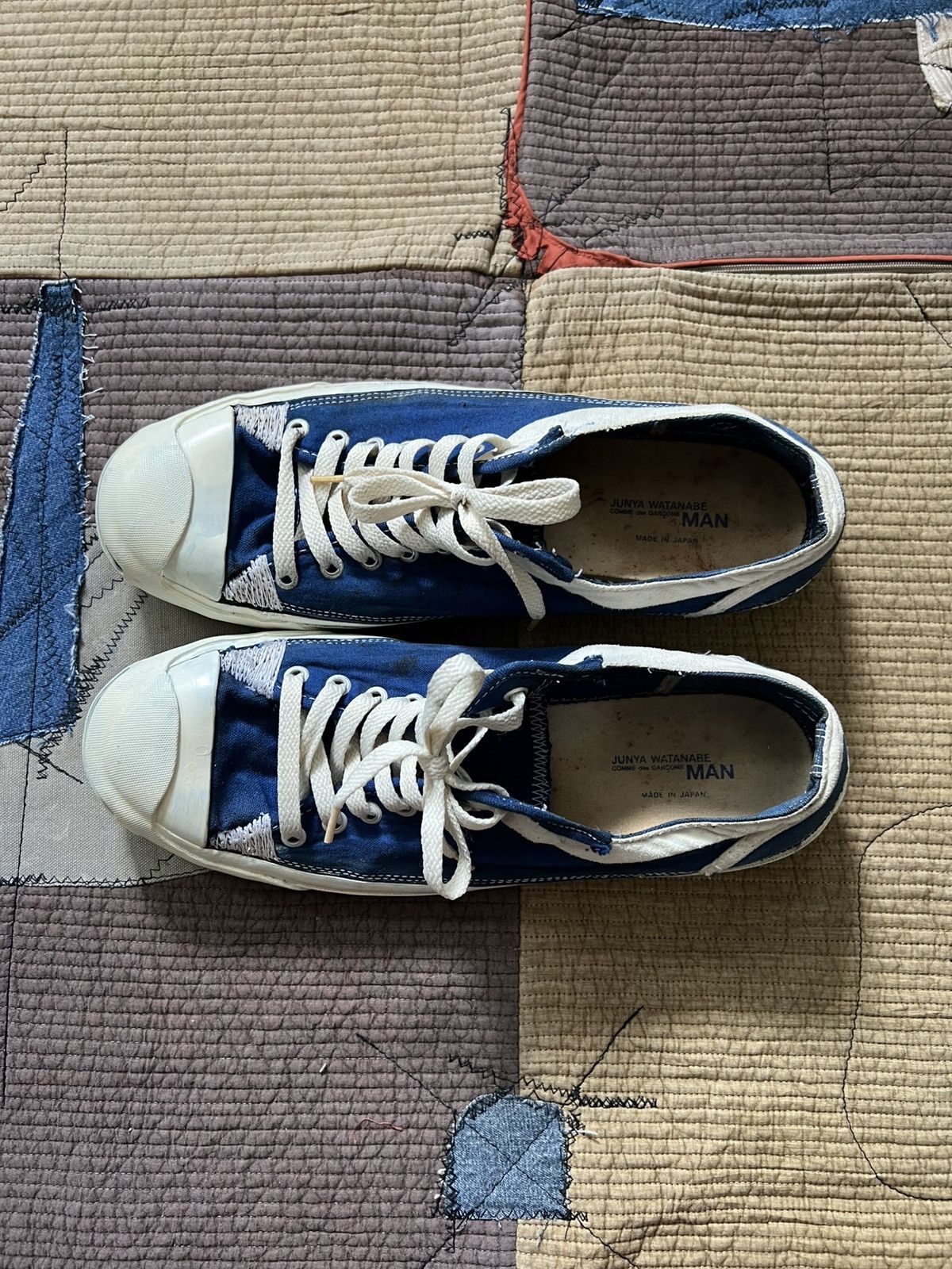 Junya Watanabe Grail* AW06 Junya Watanabe MAN x Converse Jack Purcell Size US 11 / EU 44 - 3 Thumbnail