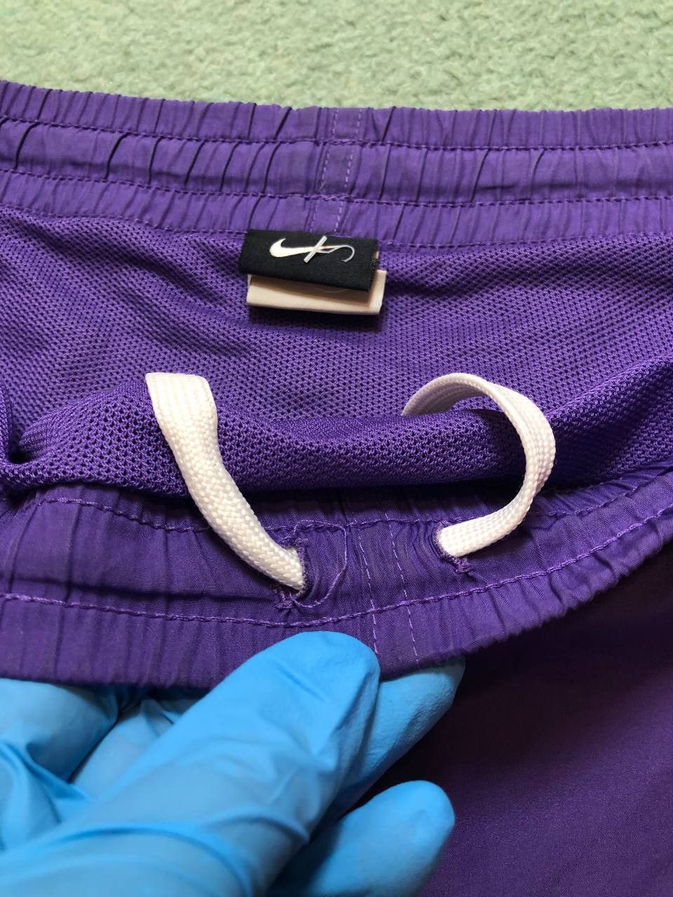 Nike NIKE vintage purple Shorts crazy Y2K streetwear Size US 30 / EU 46 - 6 Thumbnail