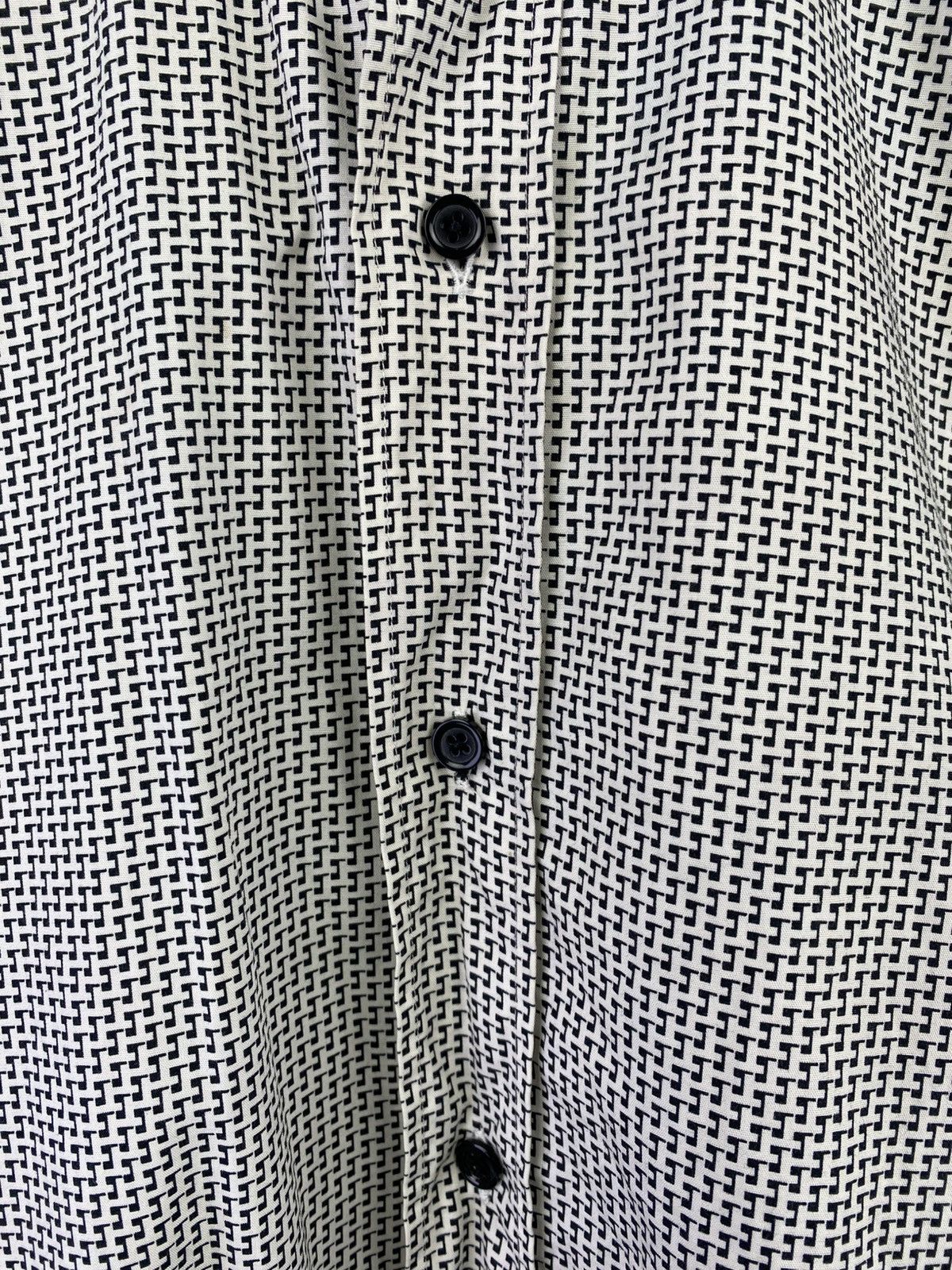 Dior 2000's Dior Homme Japan Patterned Shirt Size US M / EU 48-50 / 2 - 7 Thumbnail