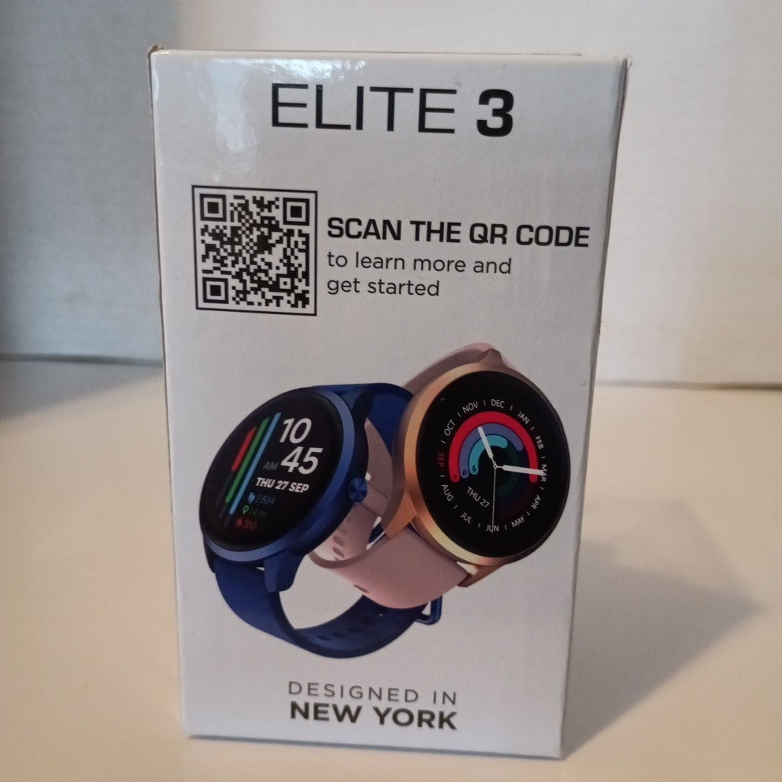 Other iTech Elite 3 Smart Watch Unisex Adult Blue Silicone Strap Size ONE SIZE - 3 Thumbnail
