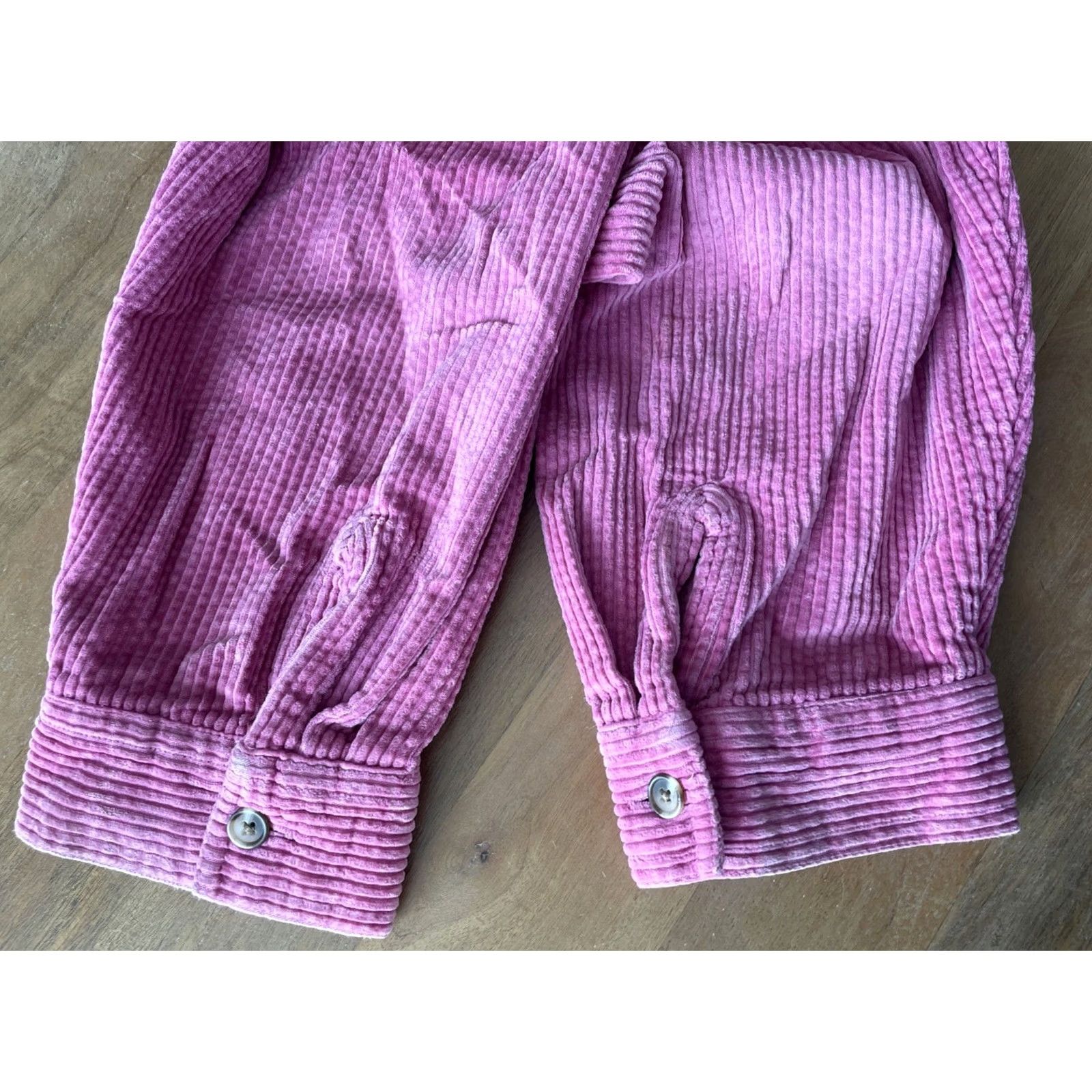 Vintage L.L. Bean Button-Up Corduroy Jacket Women 3X Pink Shacket Overshirt Pockets Casual Vintage: No (adjusted?) Size XXL / US 16-18 / IT 52-54 - 5 Thumbnail