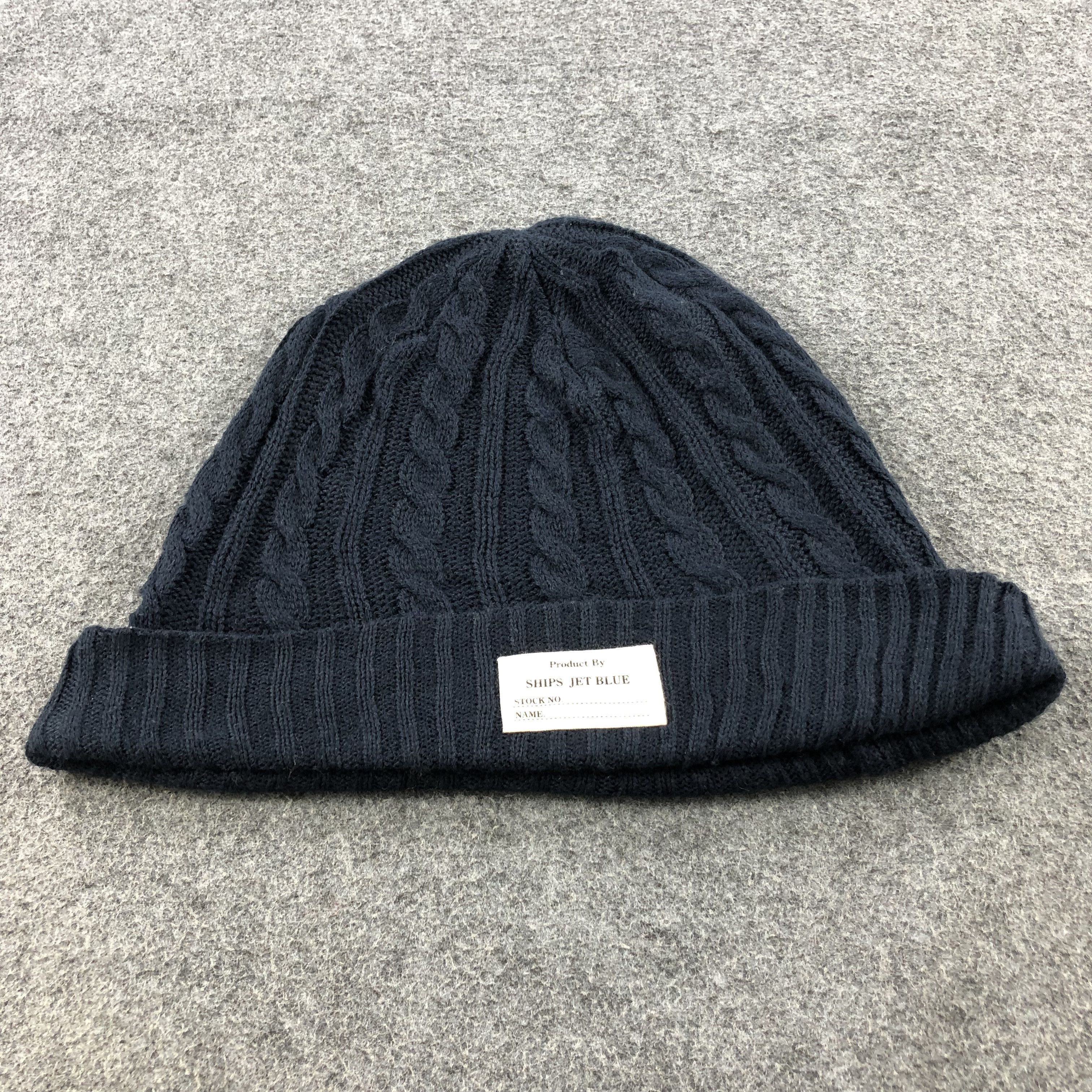 SHIPS Ships Cable Knit Beanie Snowcap Snow Hat B43 Size ONE SIZE - 1 Thumbnail