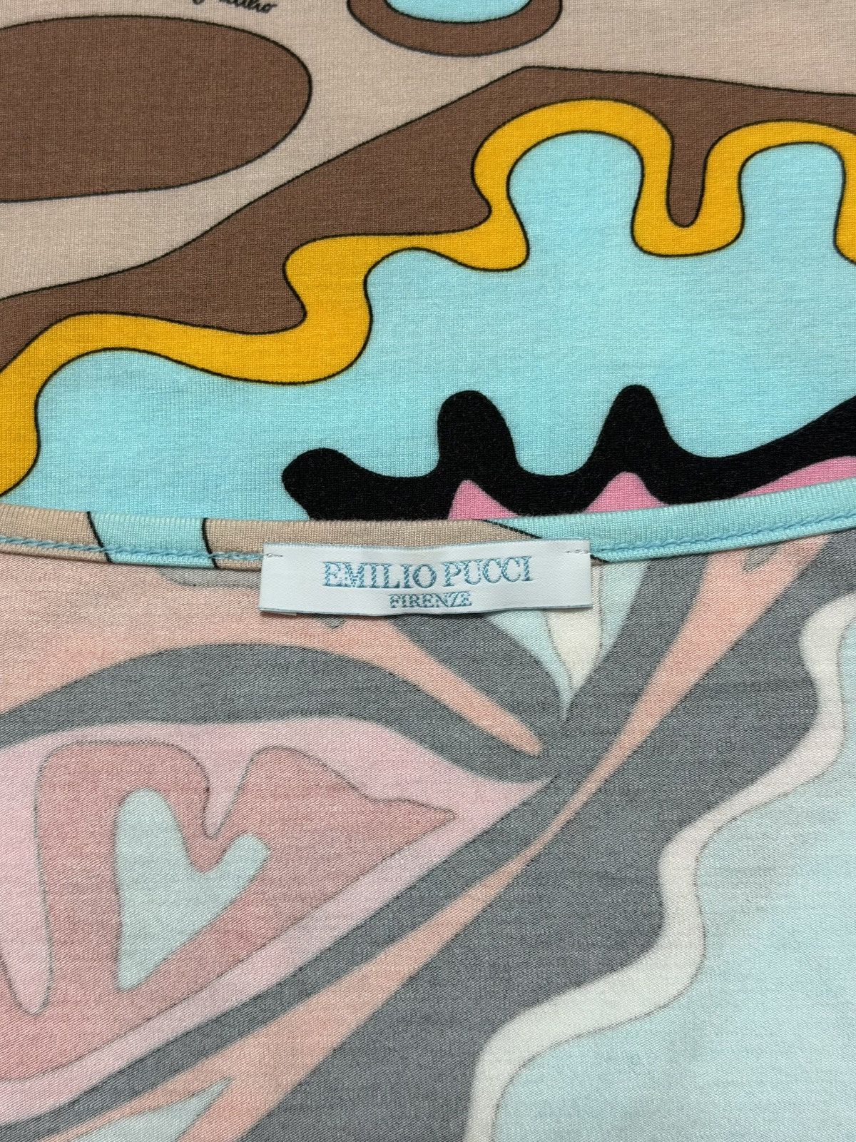 Emilio Pucci EMILIO PUCCI Spring Summer 2005 Printed T-Shirt Size S / US 4 / IT 40 - 5 Thumbnail