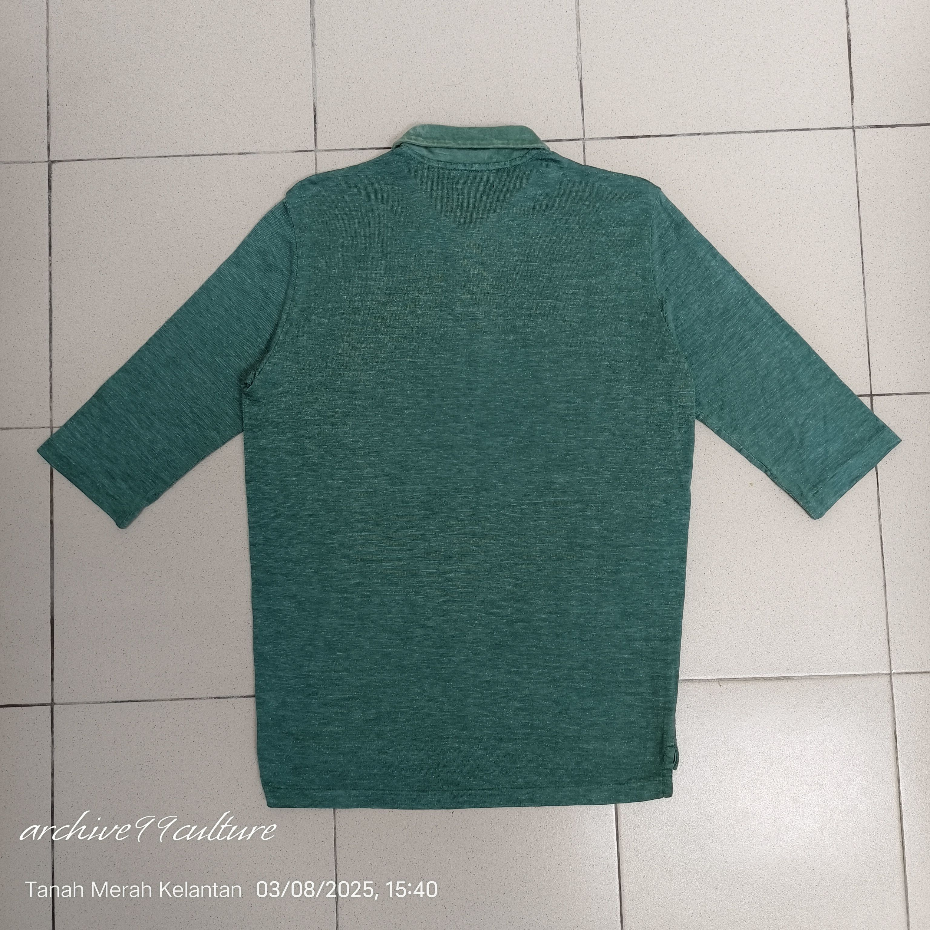 Kolor KOLOR INCORPORATED Rayon 3/4 sleeve shirt Size US M / EU 48-50 / 2 - 2 Thumbnail