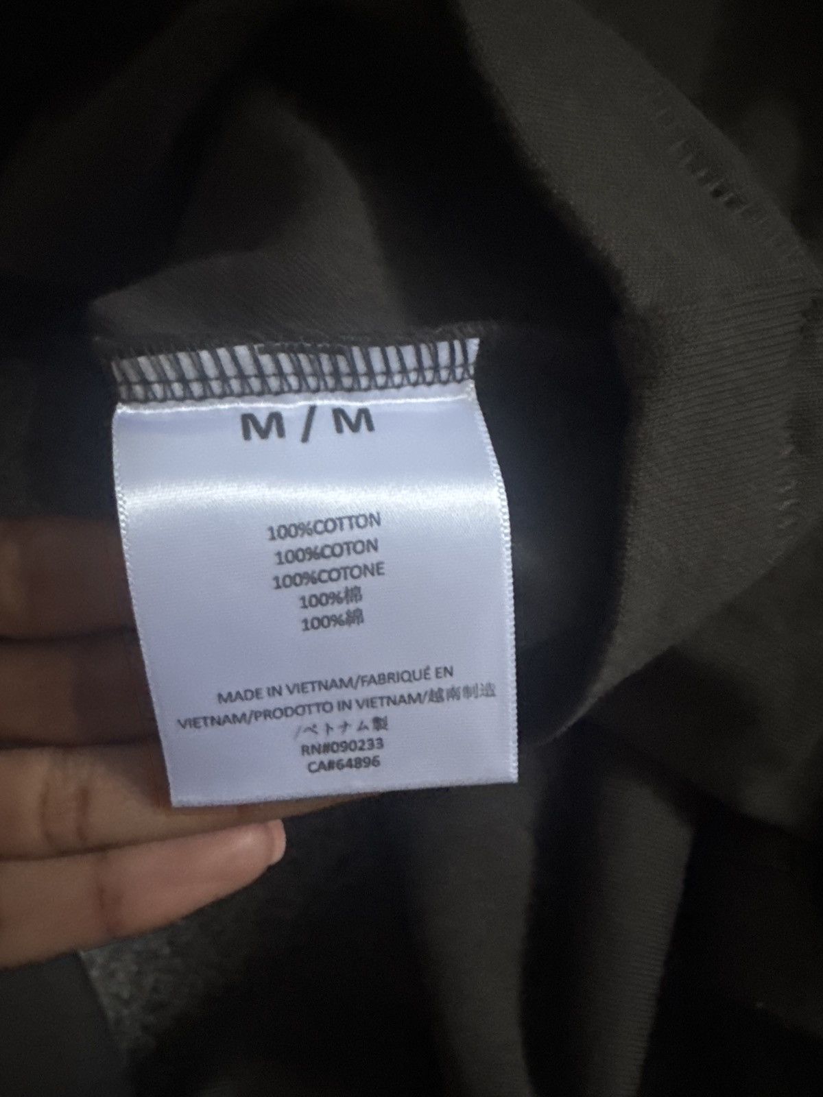 Essentials Fear of God Essentials Football Tee Ink Size US M / EU 48-50 / 2 - 6 Thumbnail