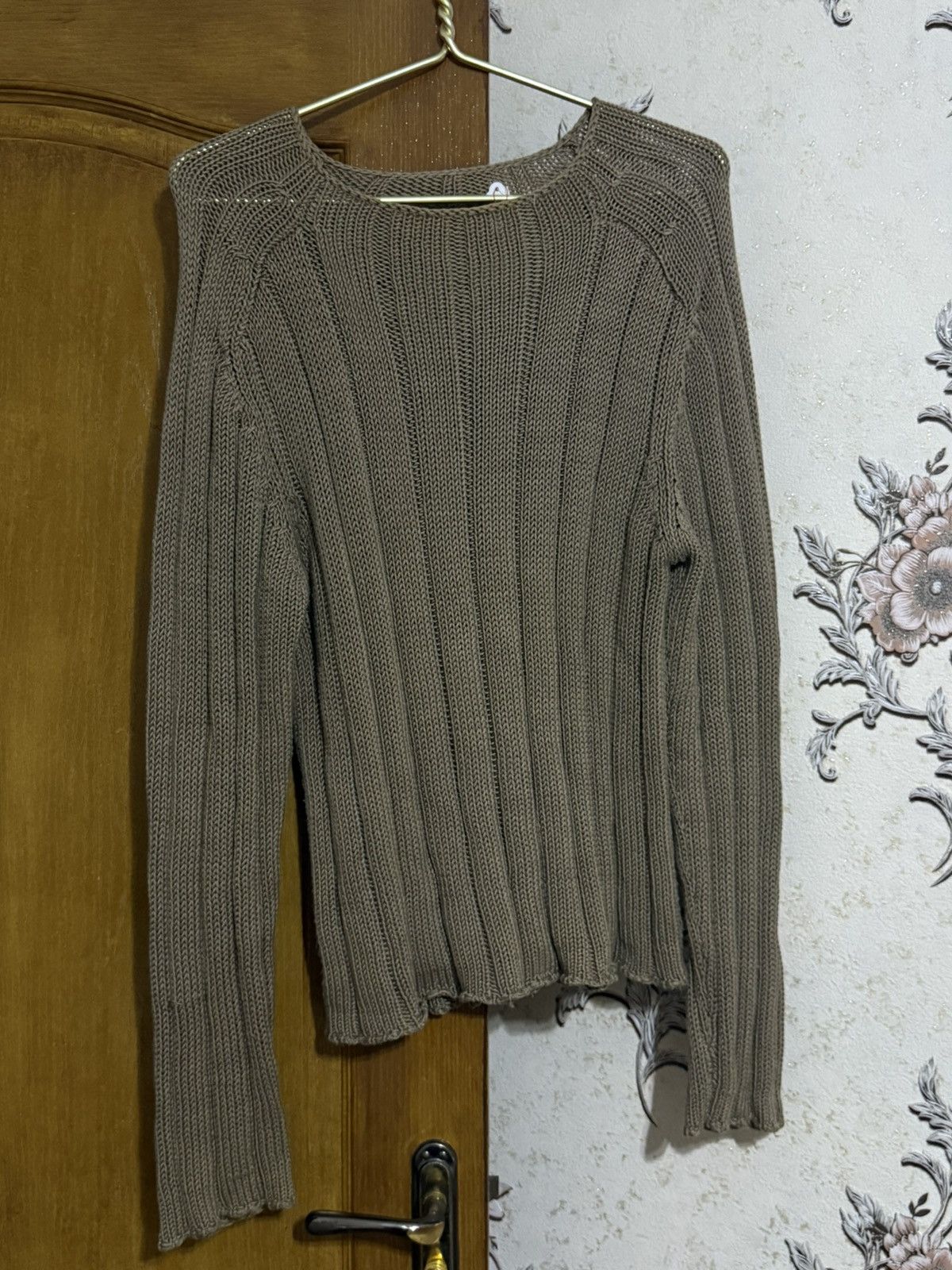 Gucci Archival Gucci Tom Ford 90s Ribbed Knit Heavy Cotton Sweater Size US L / EU 52-54 / 3 - 1 Thumbnail