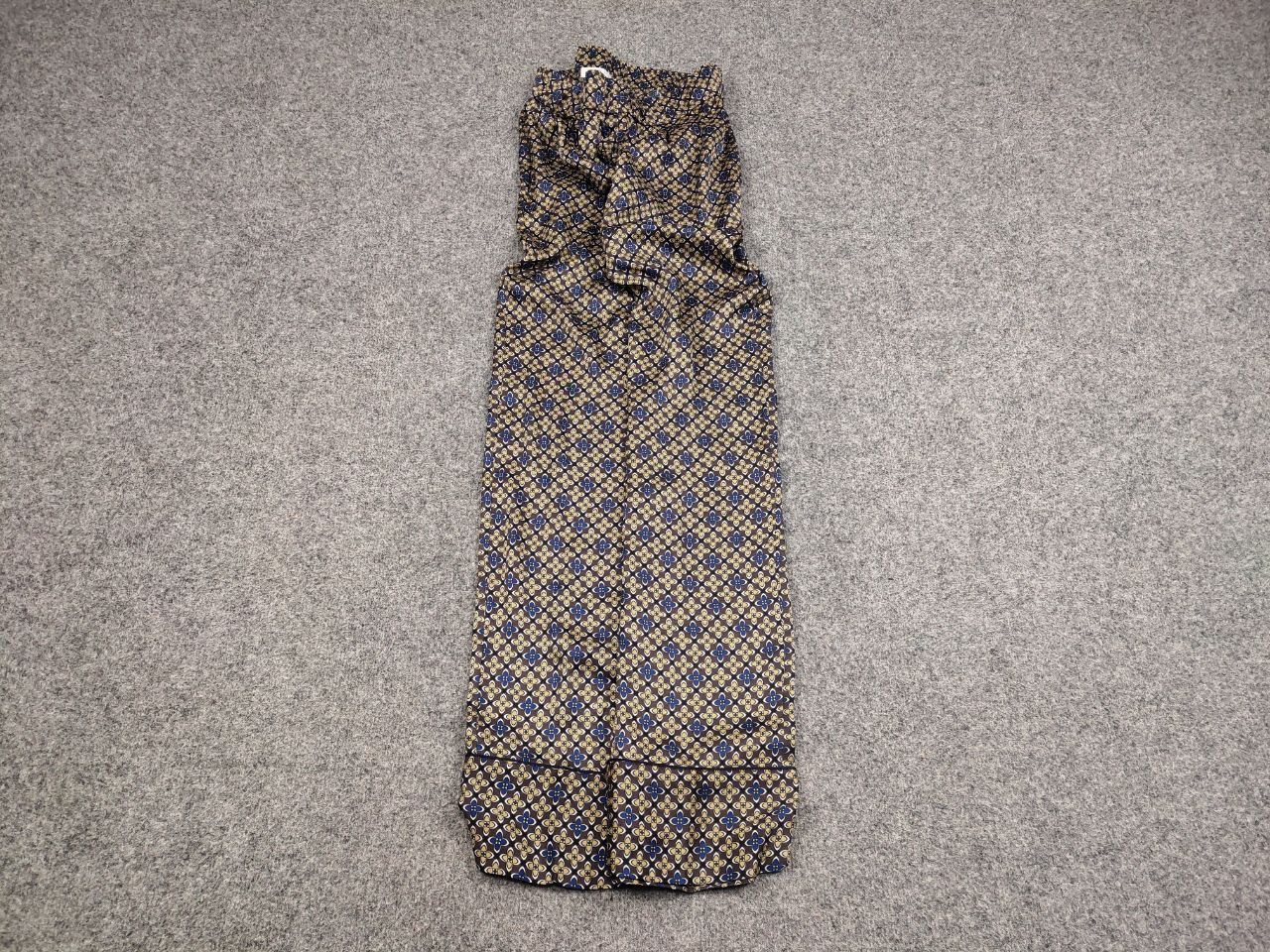 Sandro Sandro Dany Trouser Pants in Floral Print Dark Brown Tan Size 34" / US 12 / IT 48 - 2 Thumbnail
