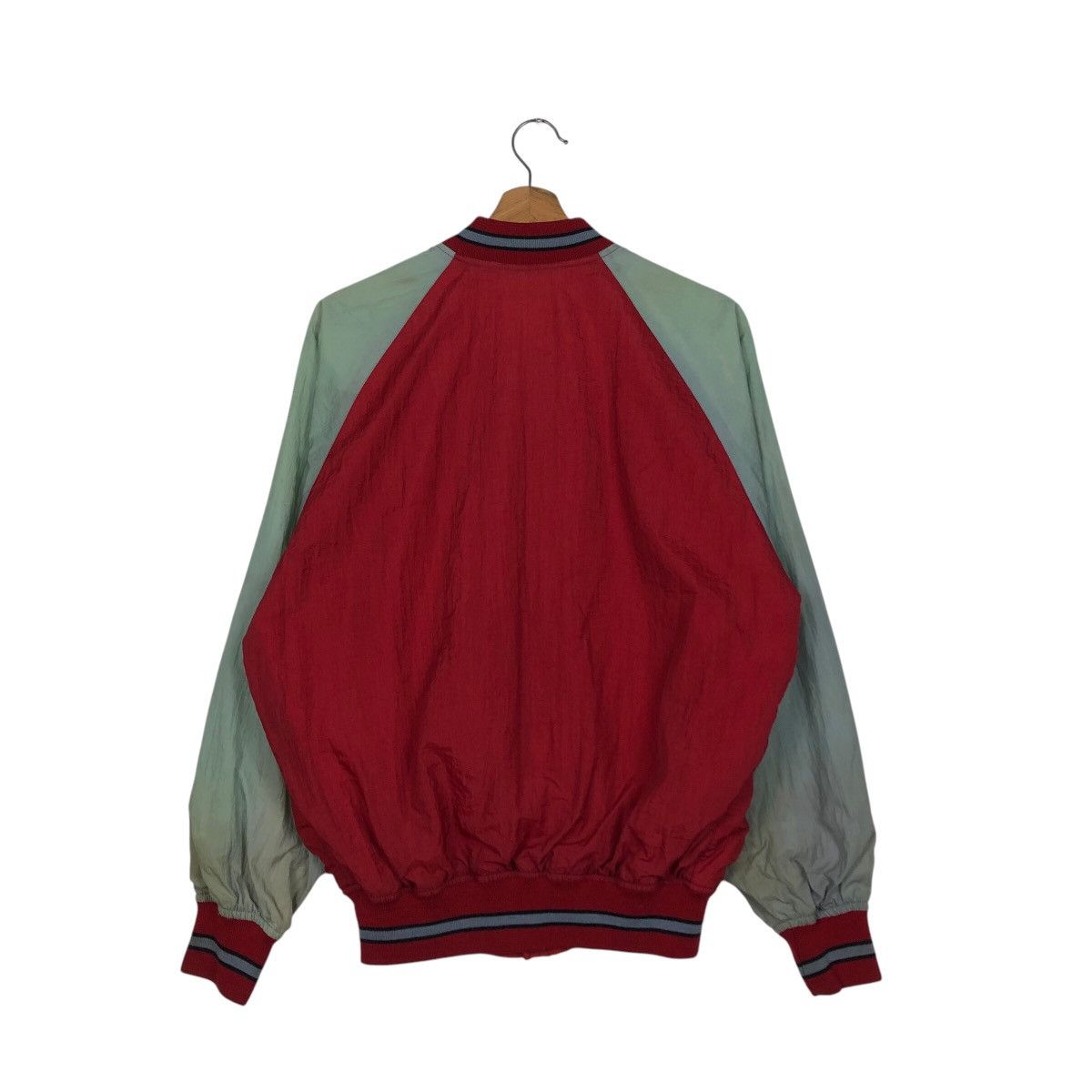 Japanese Brand 📌Vintage Varsity Bomber Jacket Troy Bros Issey Miyake Size US M / EU 48-50 / 2 - 9 Thumbnail