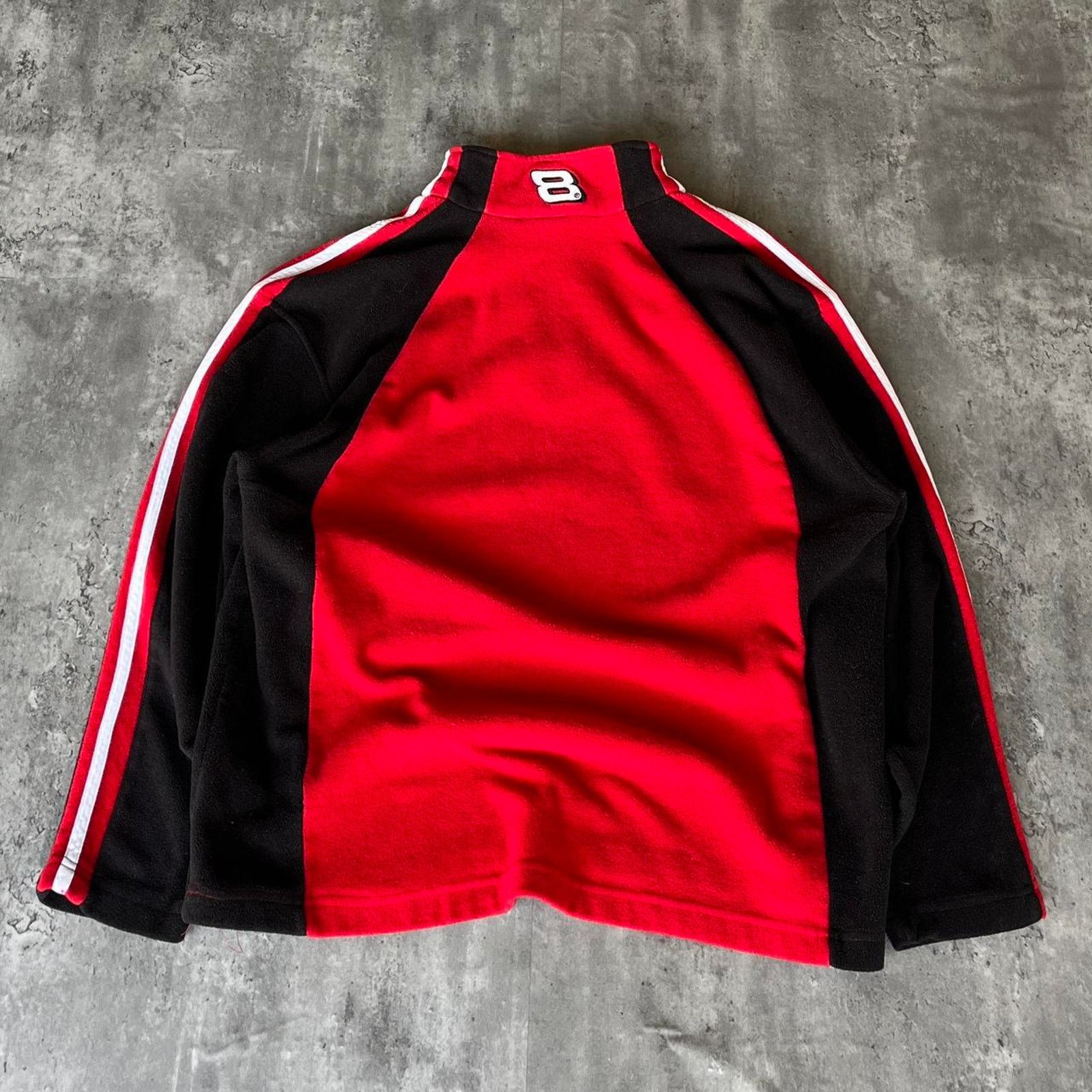 NASCAR × Vintage × Winners Circle Crazy Vintage Y2K Nascar Fleece Zip Up Jacket Size US XL / EU 56 / 4 - 2 Thumbnail