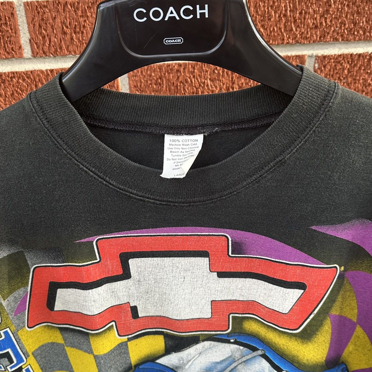 Chevrolet × NASCAR Vintage 90s Chevrolet Racing aop nascar single stitch Size US L / EU 52-54 / 3 - 6 Thumbnail